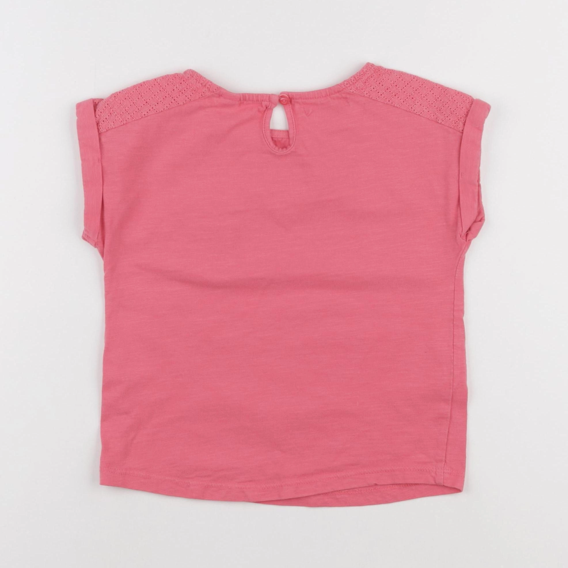 Okaidi - tee-shirt rose - 6 ans