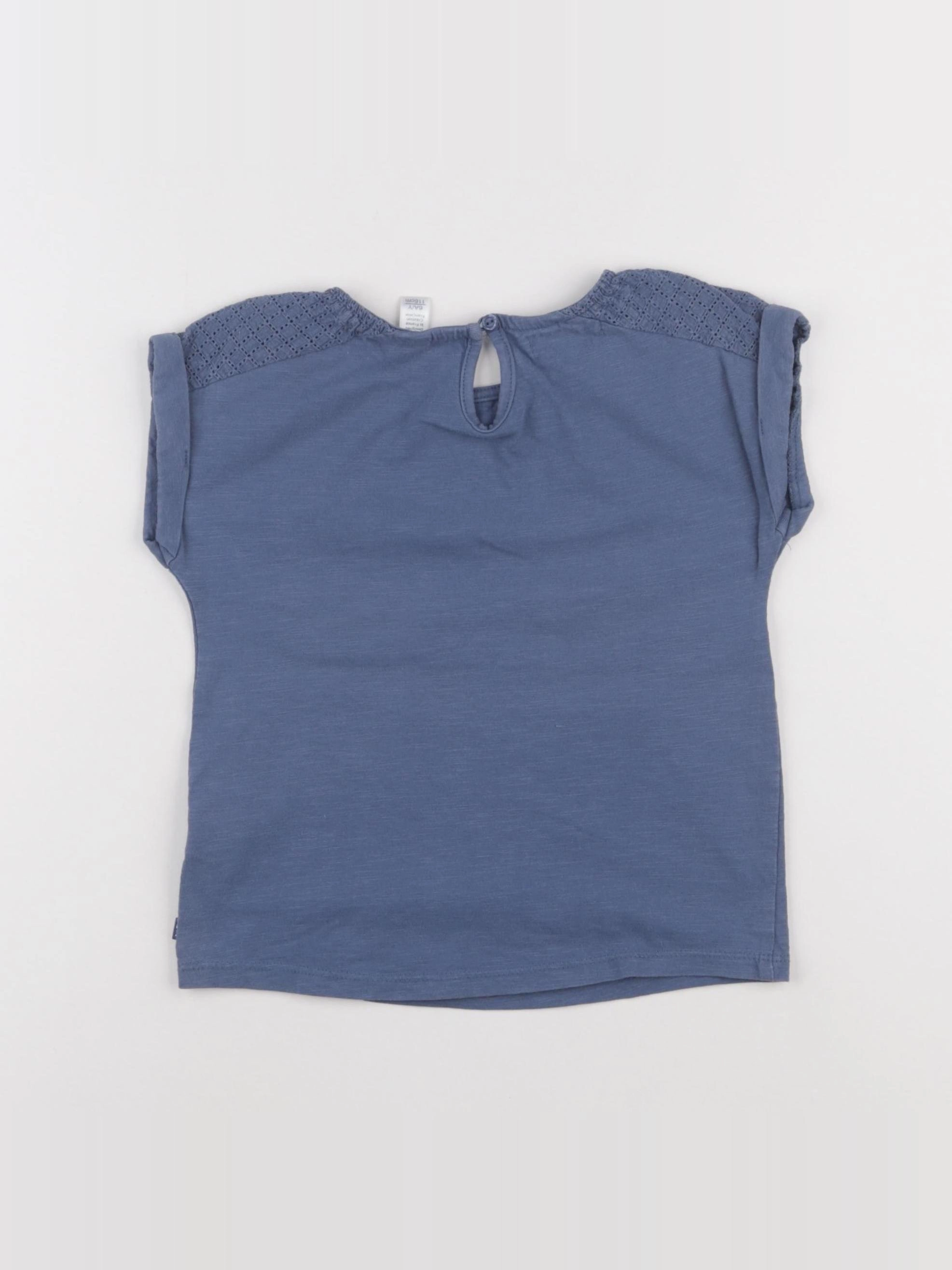 Okaidi - tee-shirt bleu - 6 ans