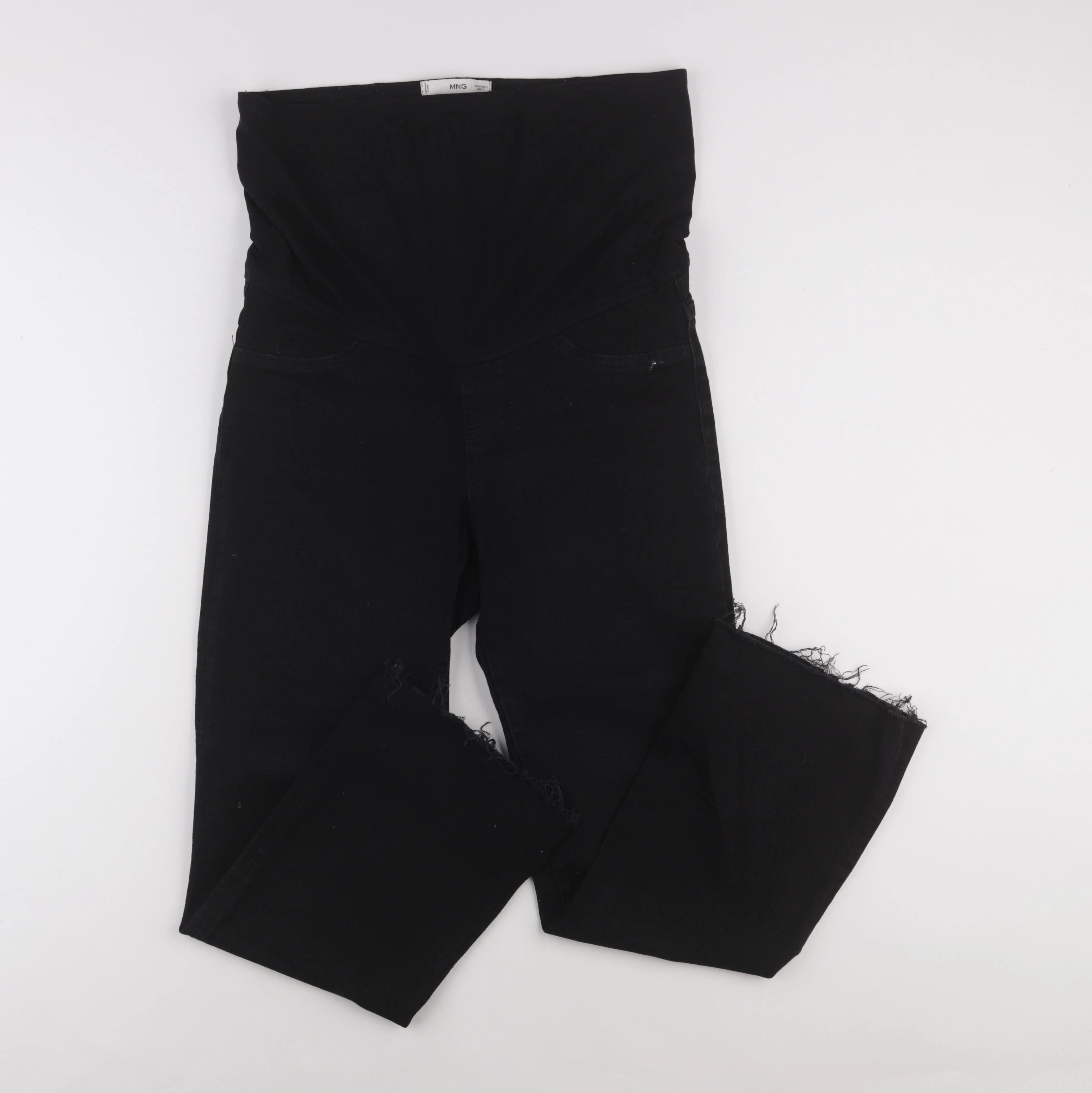 Mango - jean grossesse noir - 38
