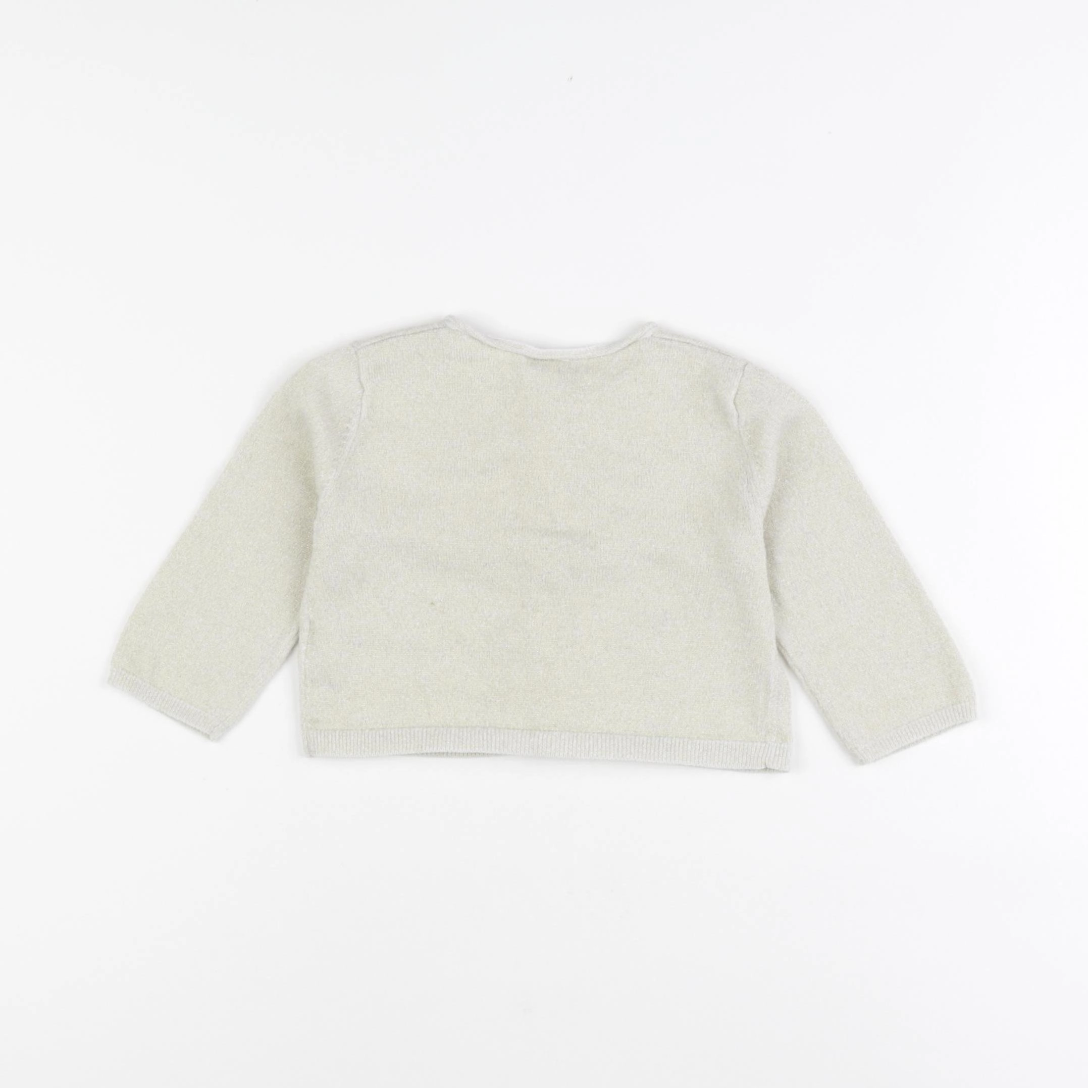 Petit Bateau - gilet or - 12 mois