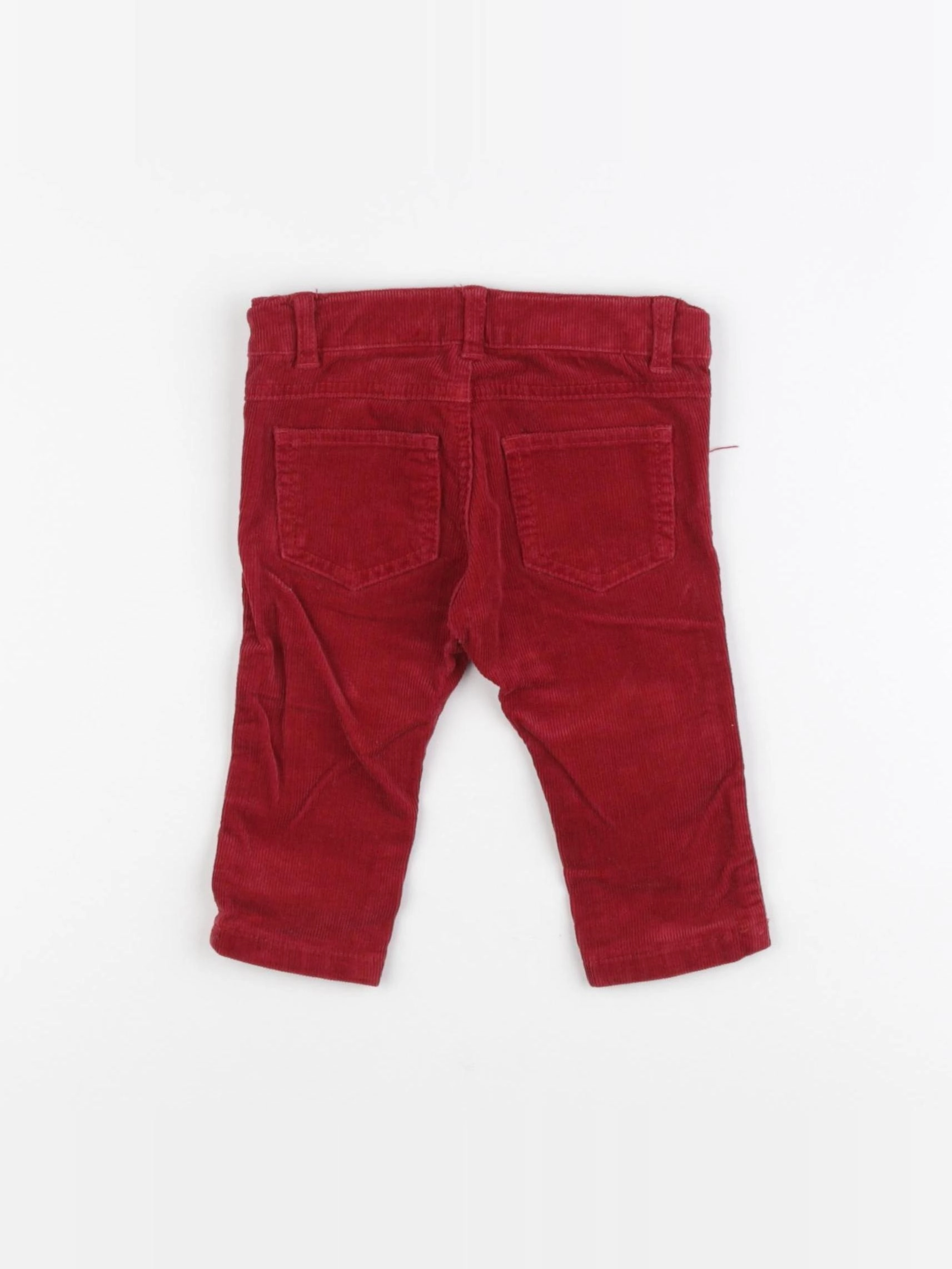 Boutchou - pantalon rouge - 6 mois