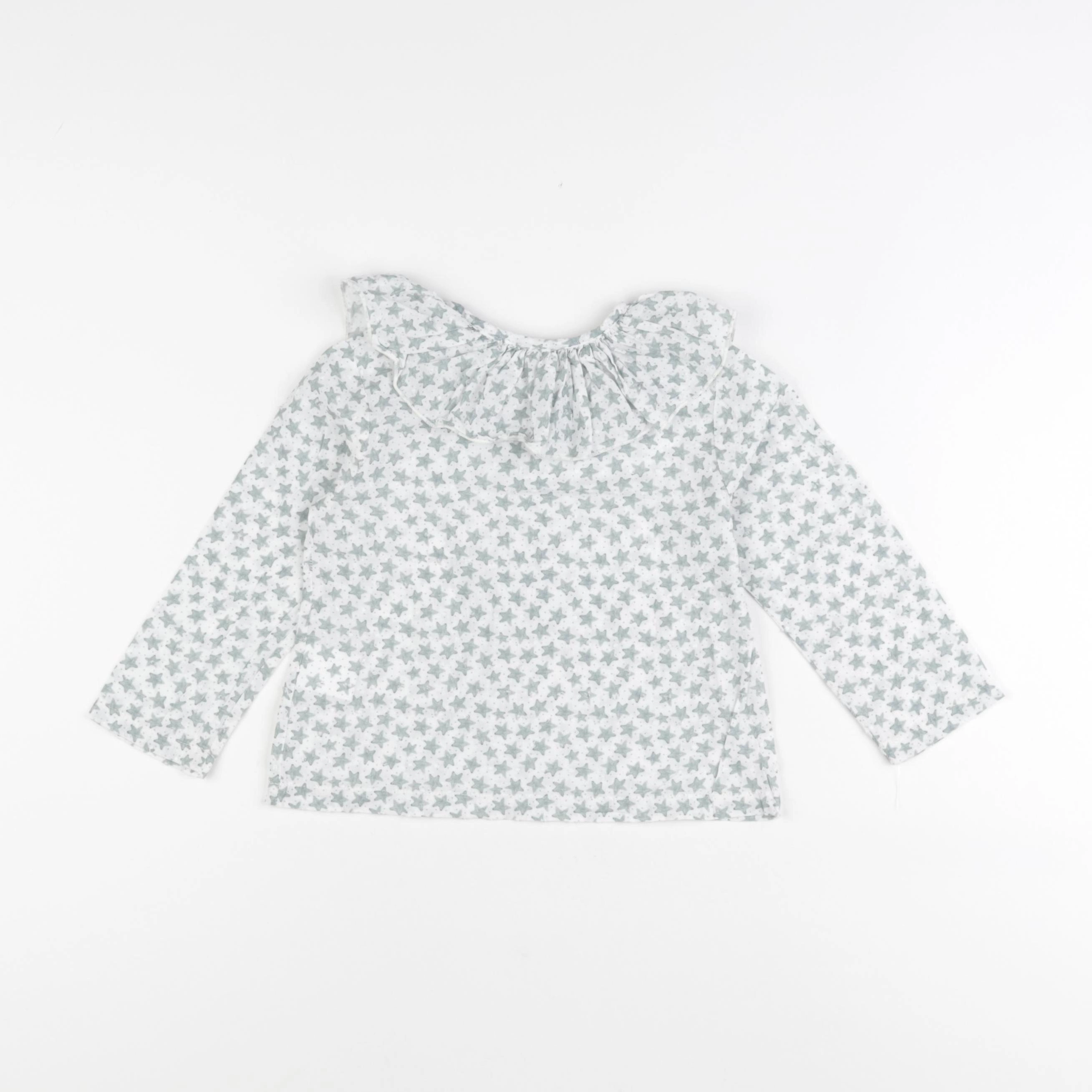 Little Celebs - blouse blanc, vert - 2 ans