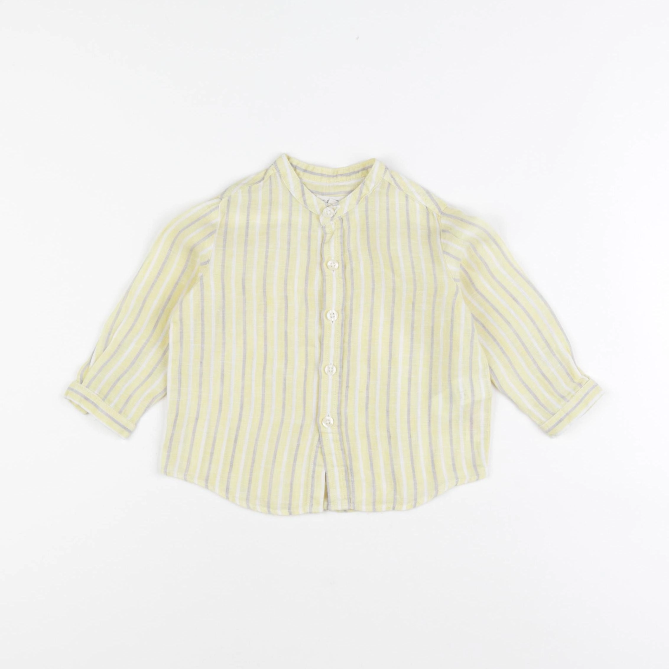 Gocco - chemise jaune - 6/9 mois