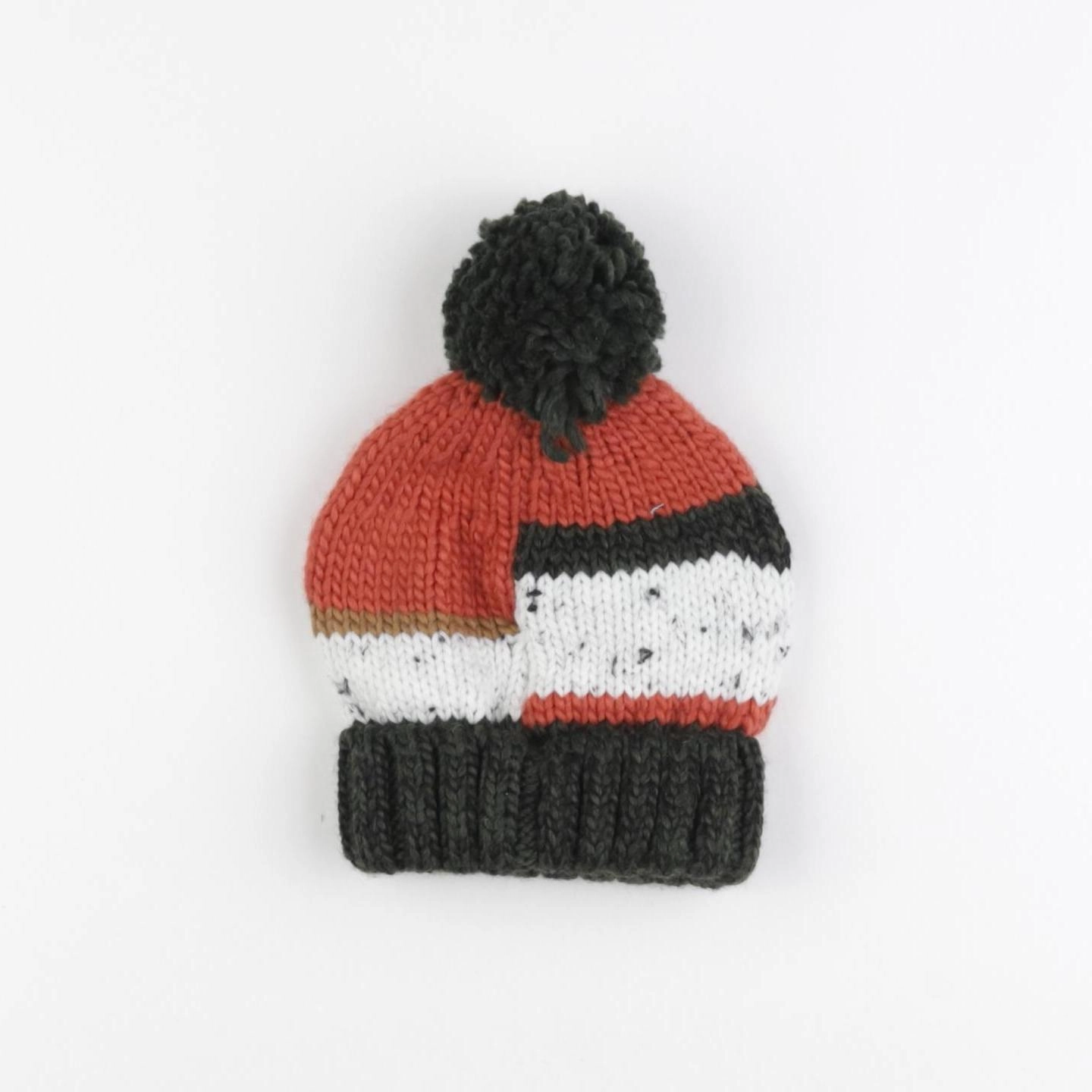 Tape à l'oeil - bonnet vert, rouge - 2/4 ans