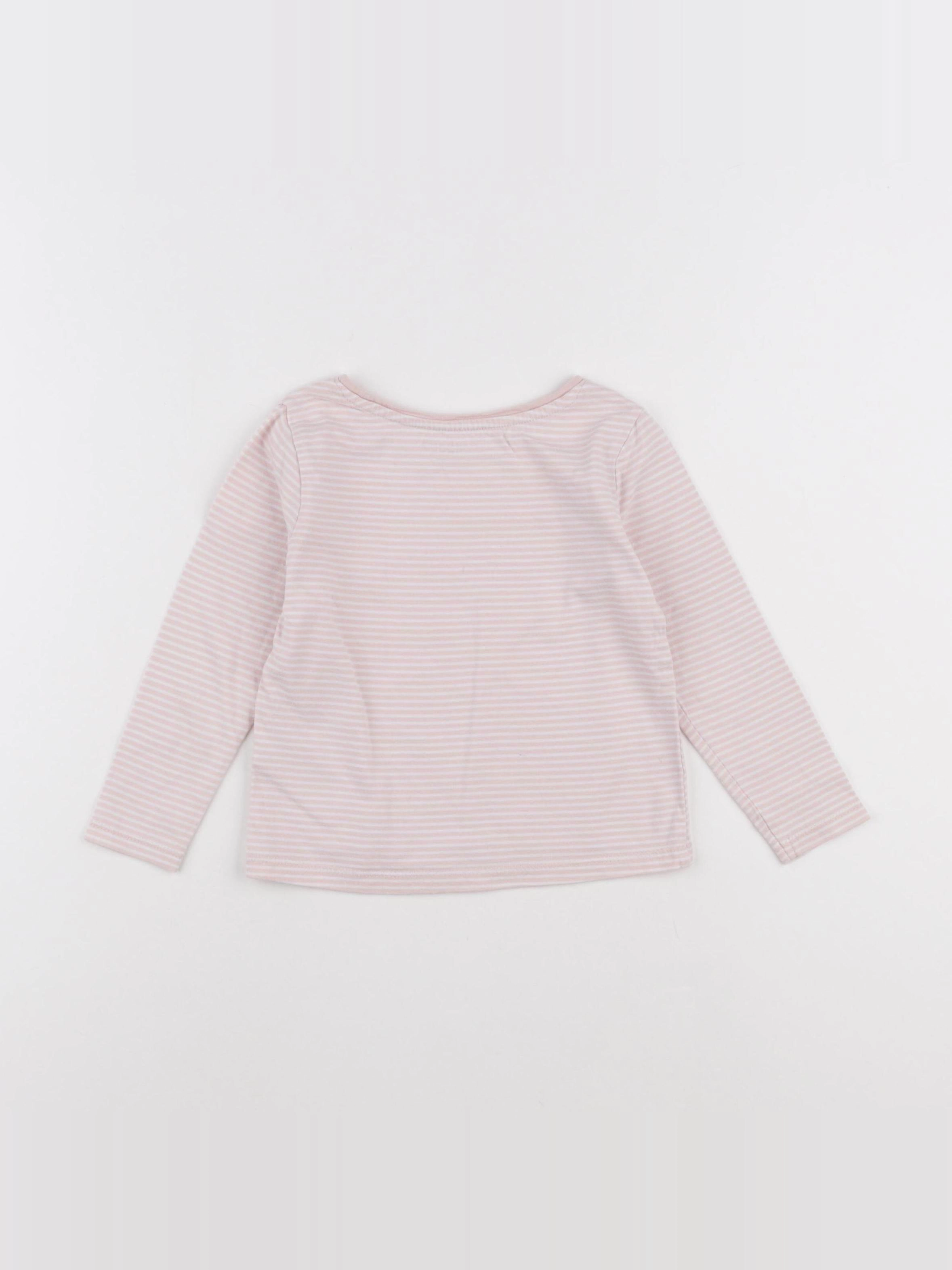 Vertbaudet - maillot de corps rose - 3 ans