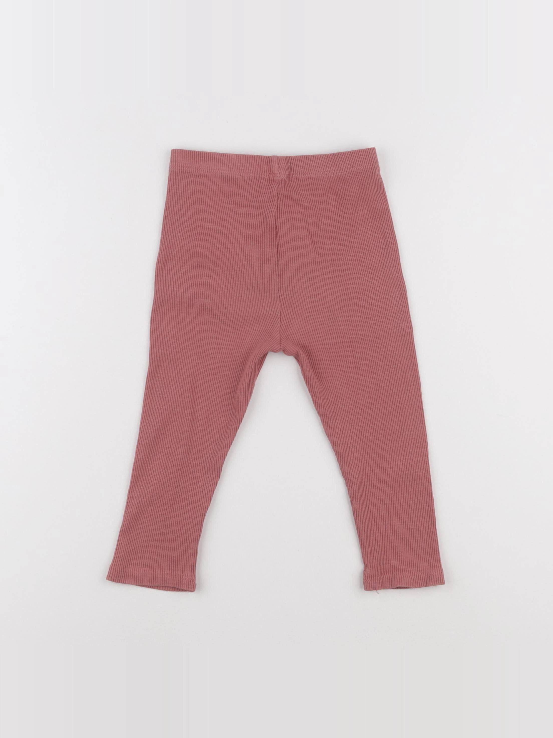 Vertbaudet - legging rose - 24 mois