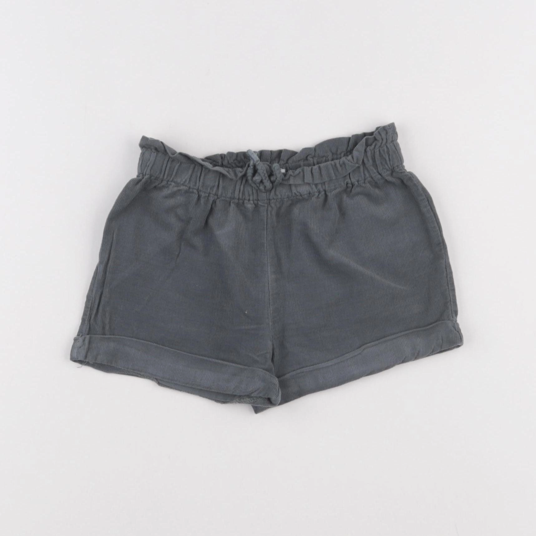 Vertbaudet - short gris - 24 mois