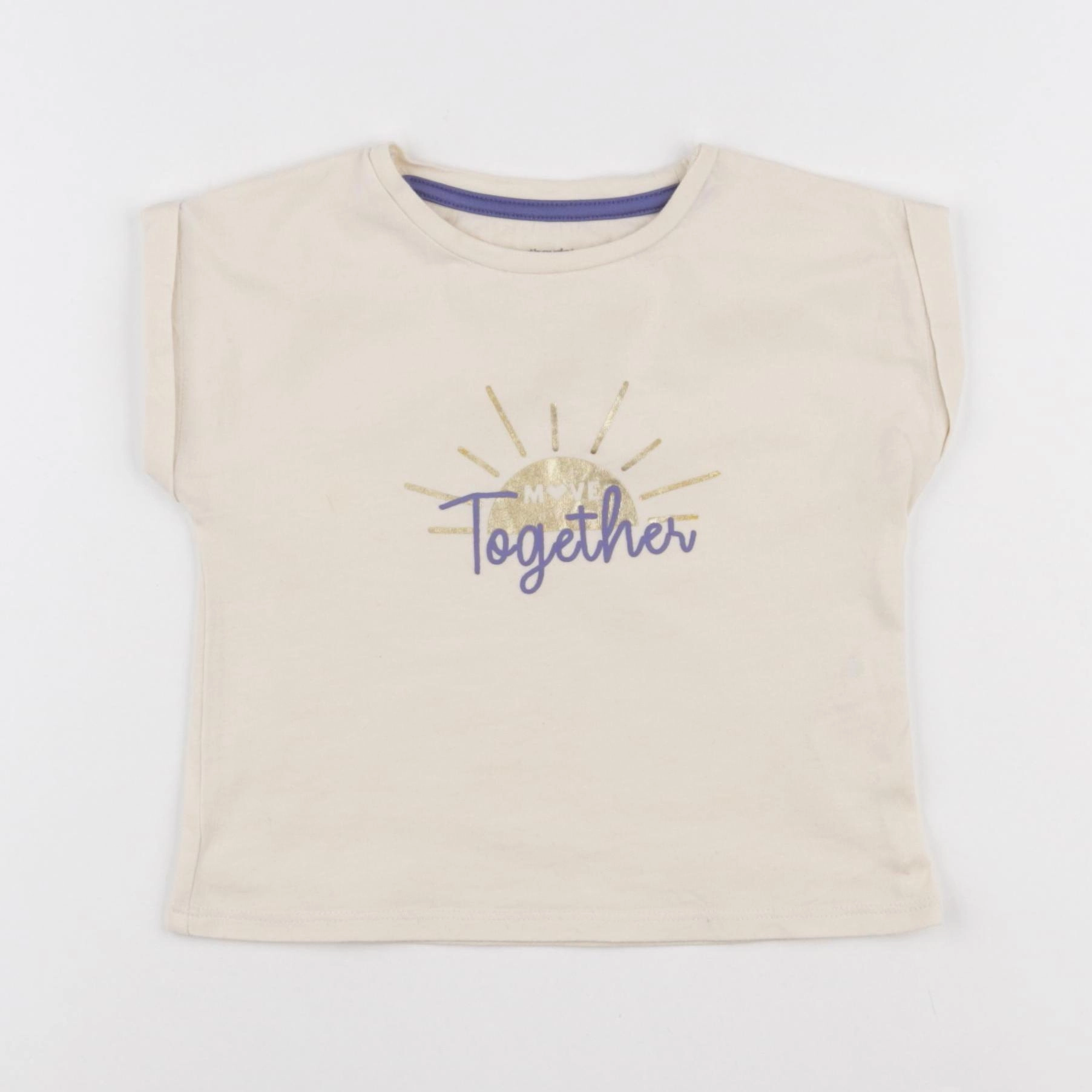 Vertbaudet - tee-shirt jaune - 3 ans