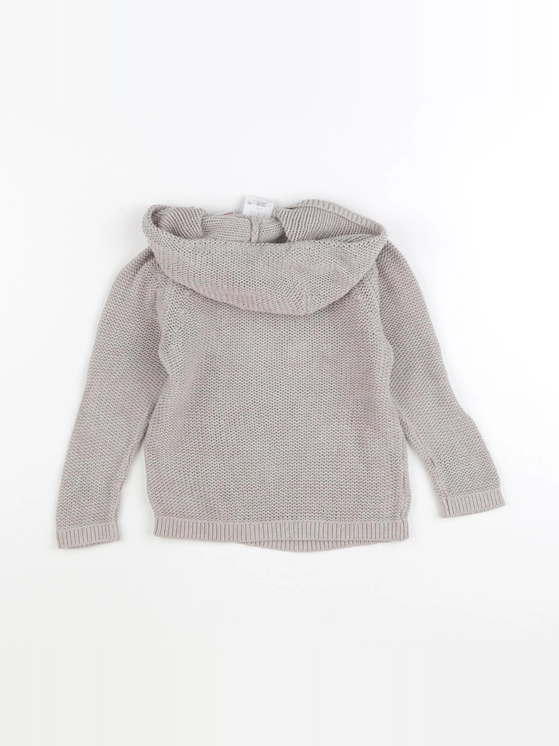 Zara - pull gris - 18/24 mois