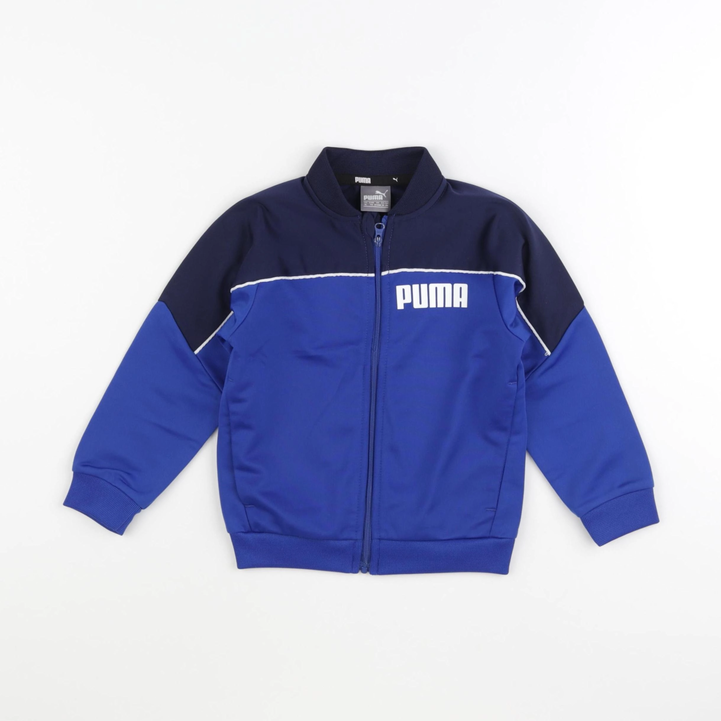 Puma - sweat bleu - 12/18 mois