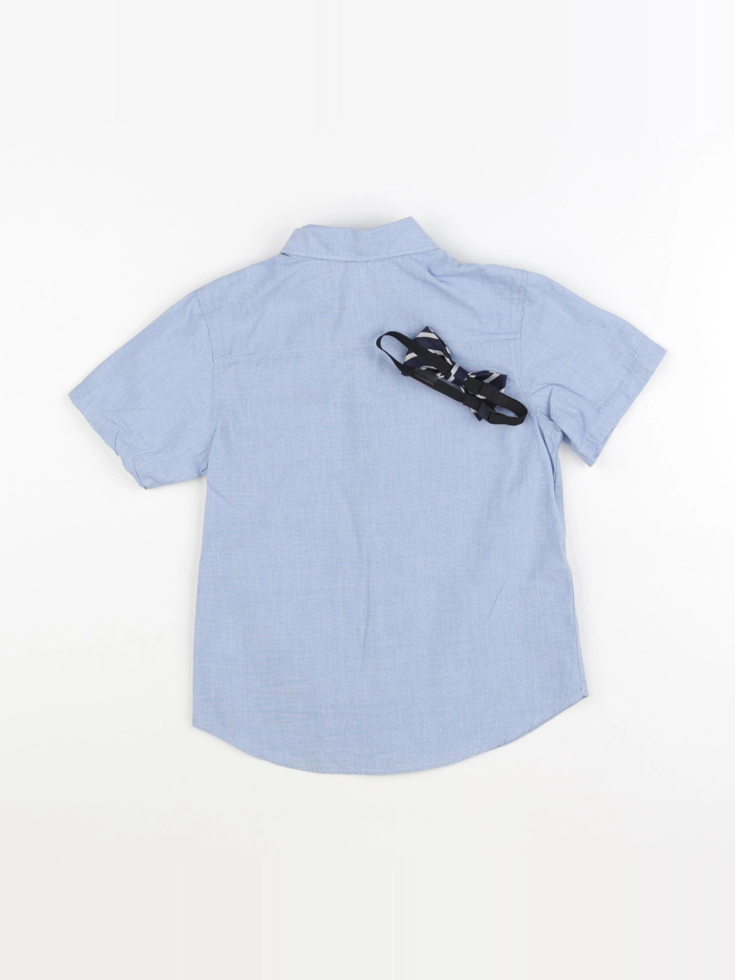 H&M - chemise bleu - 4/5 ans