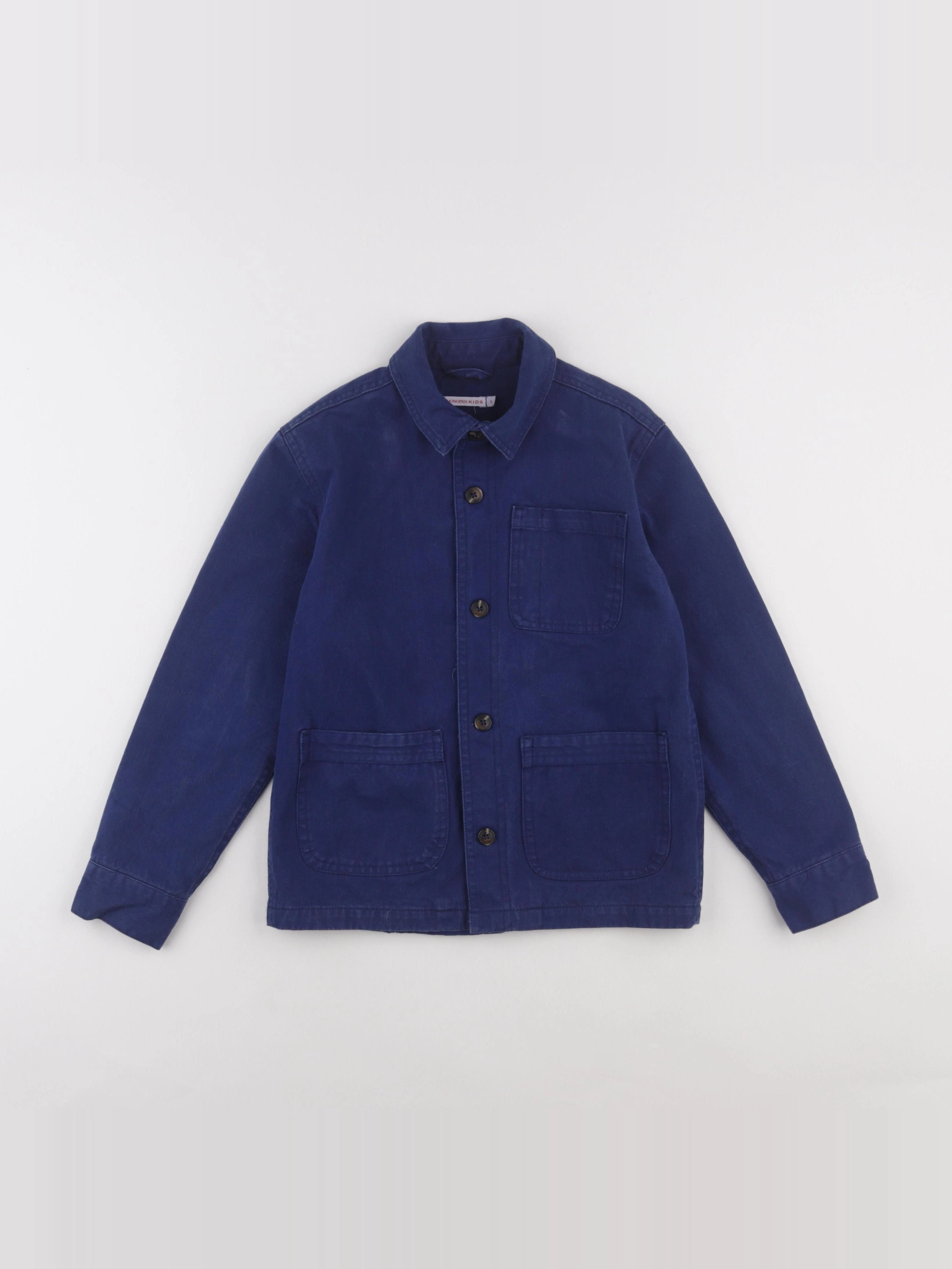 Monoprix - veste bleu - 8 ans