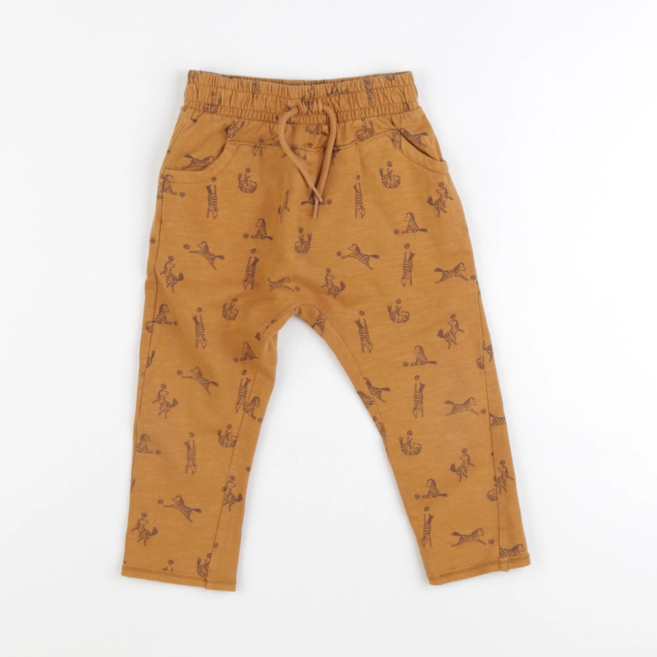 Vertbaudet - jogging marron - 24 mois