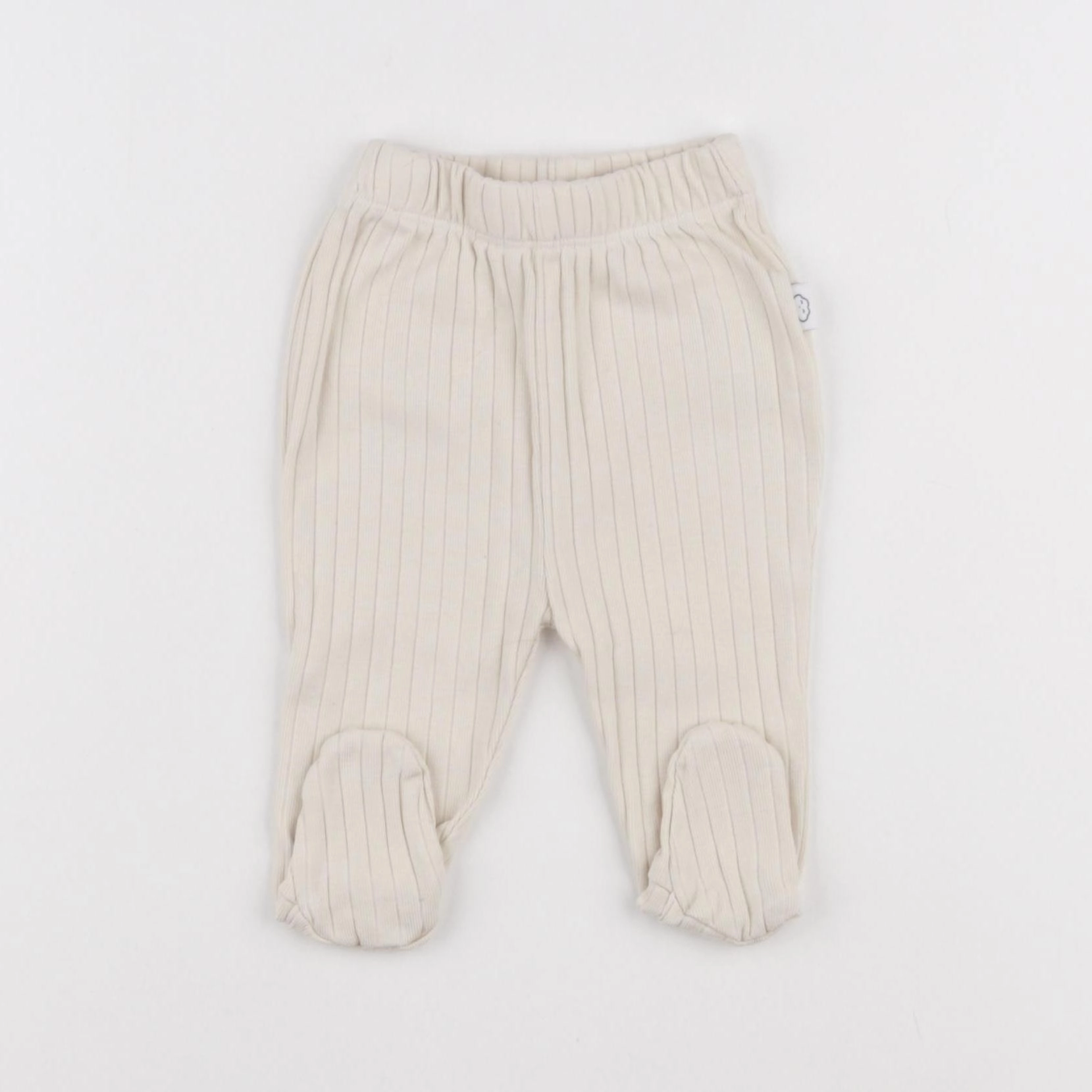 Vertbaudet - legging beige - 3 mois