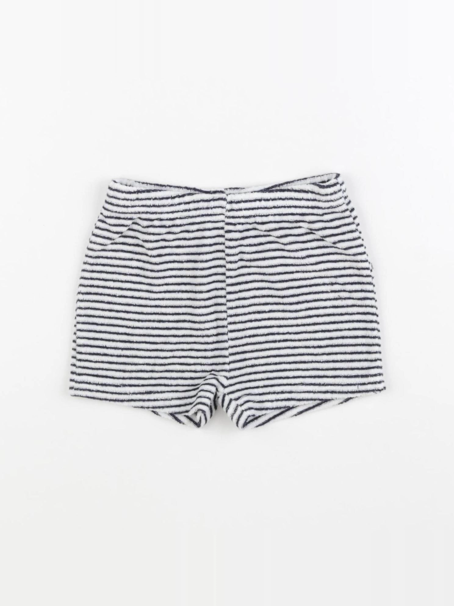 Vertbaudet - short bleu - 2 ans