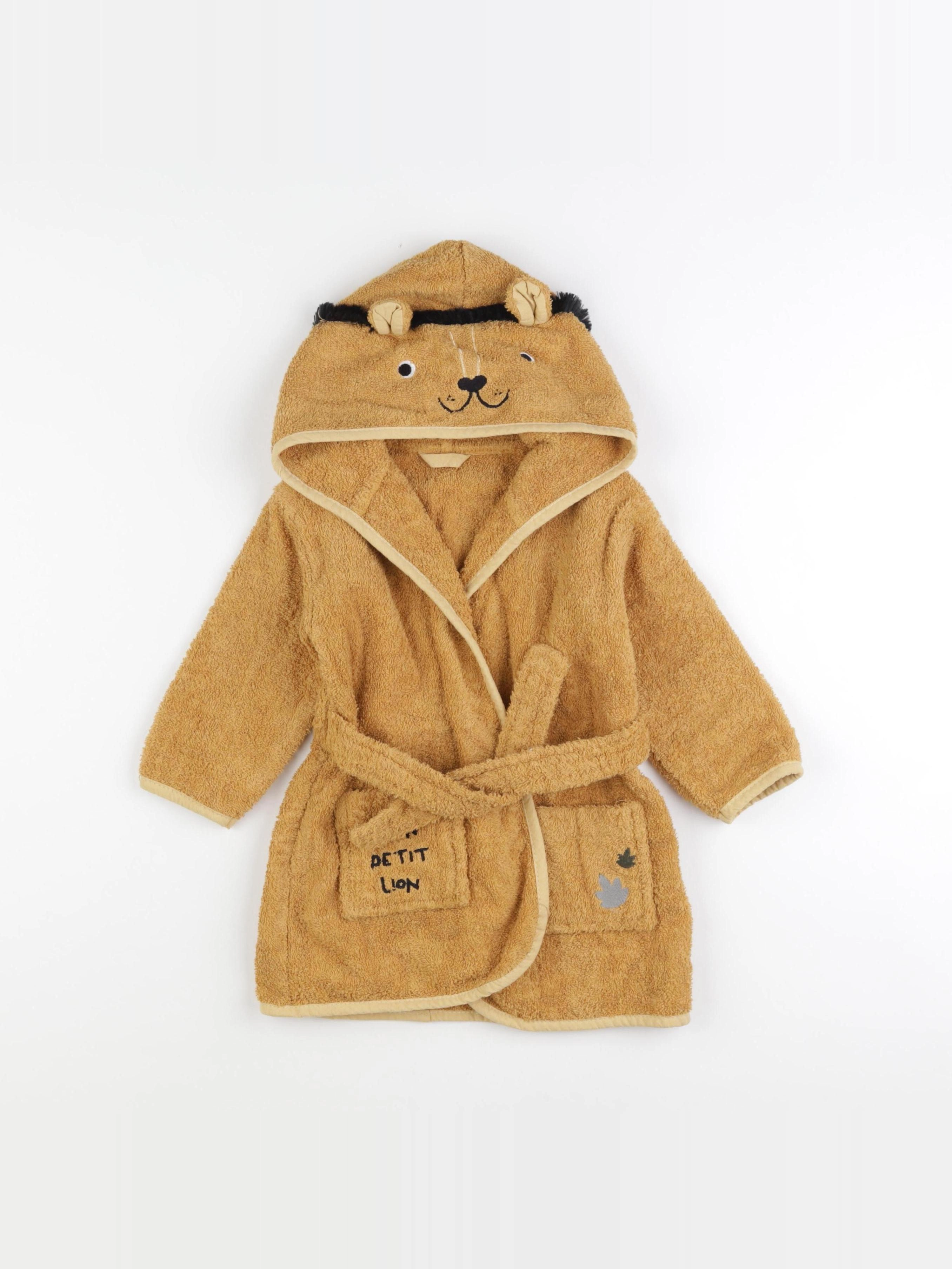 Vertbaudet - peignoir marron - 24 mois