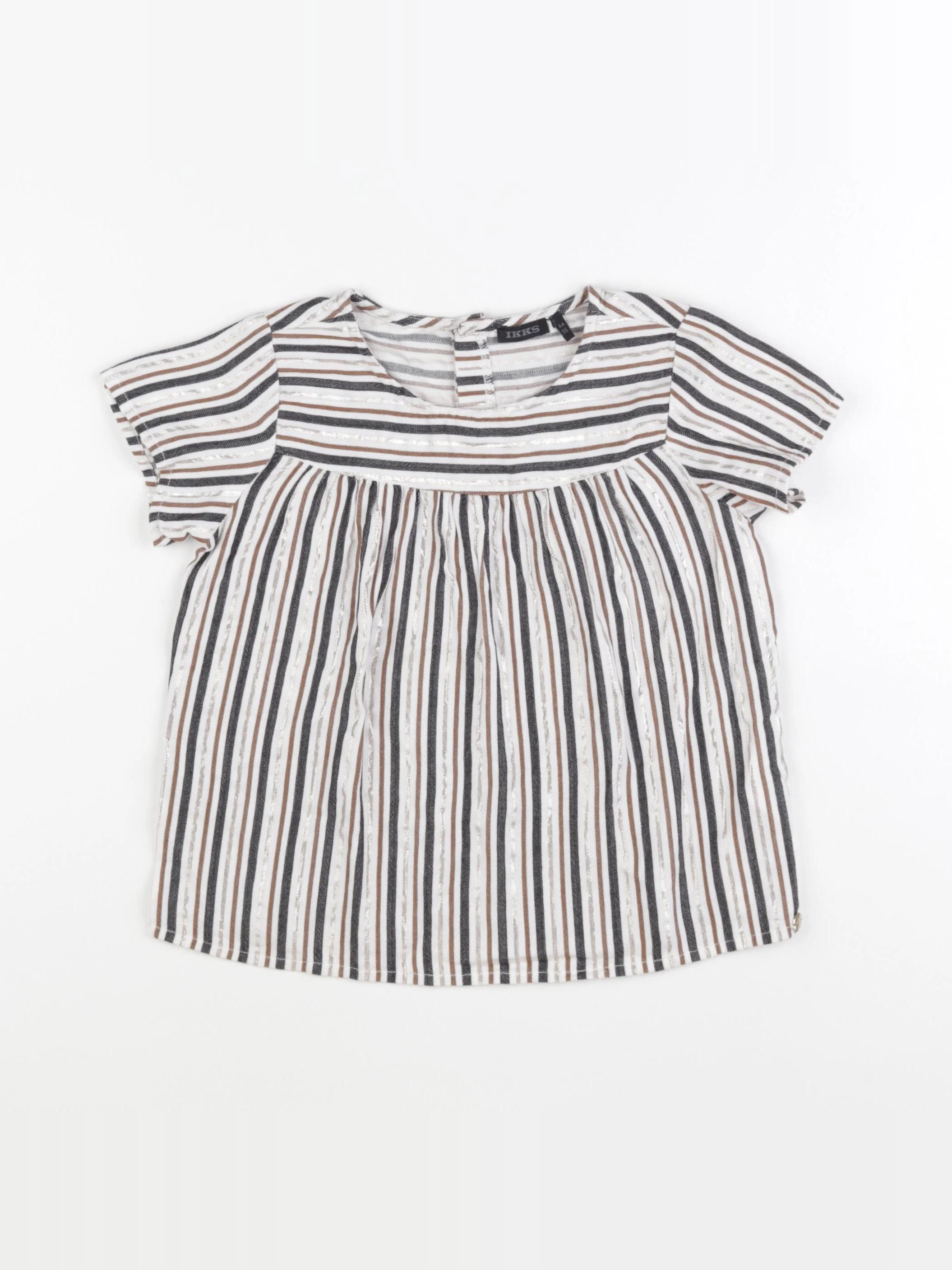 IKKS - blouse beige - 6 ans