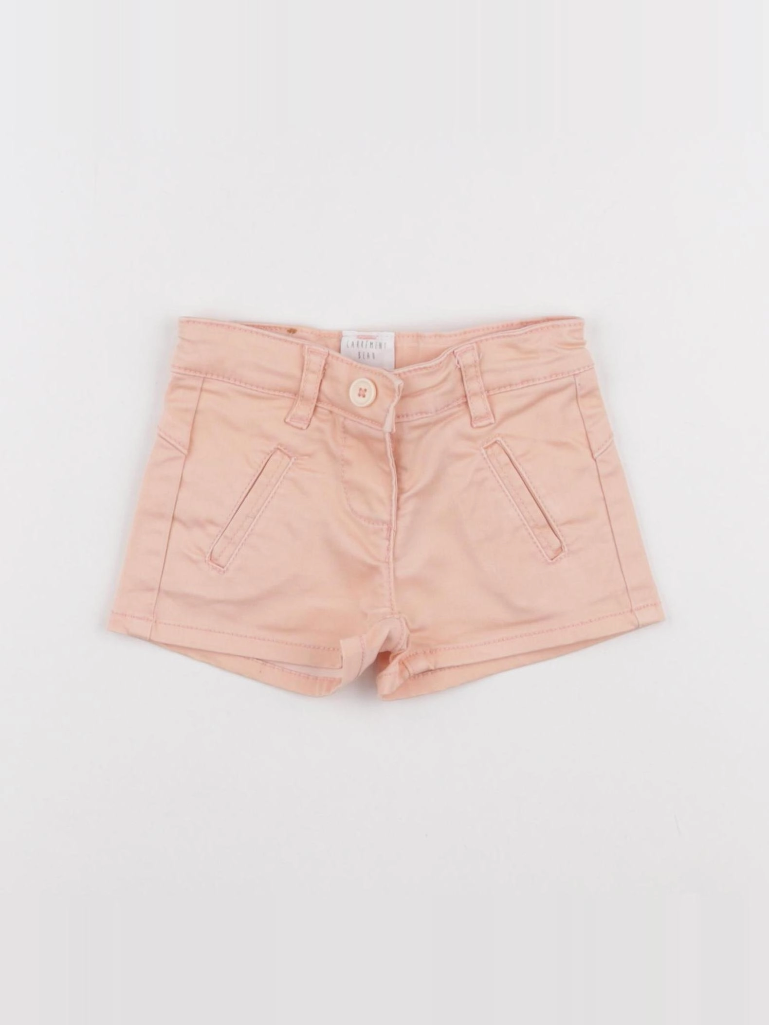 Carrément Beau - short orange - 2 ans