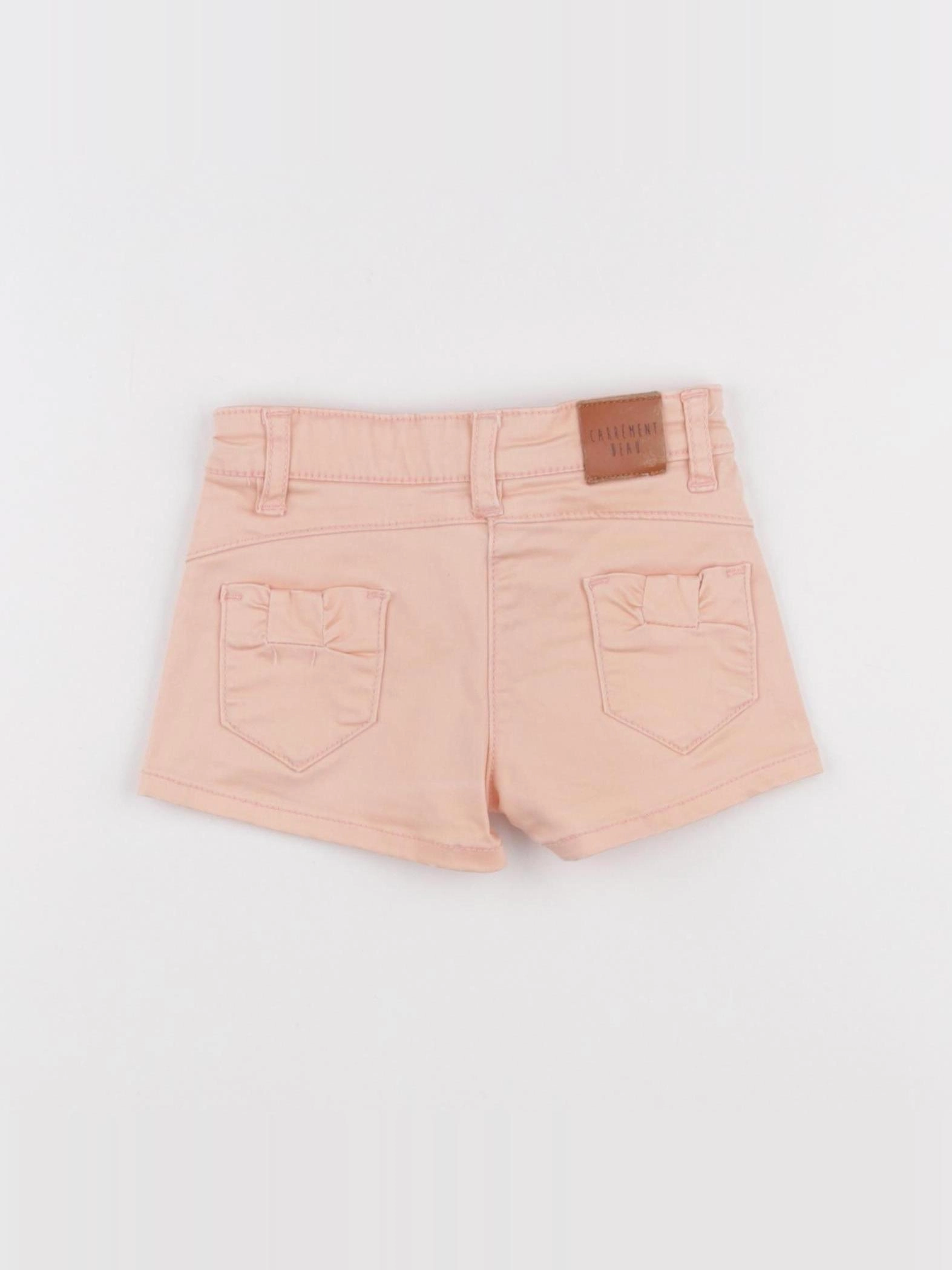 Carrément Beau - short orange - 2 ans