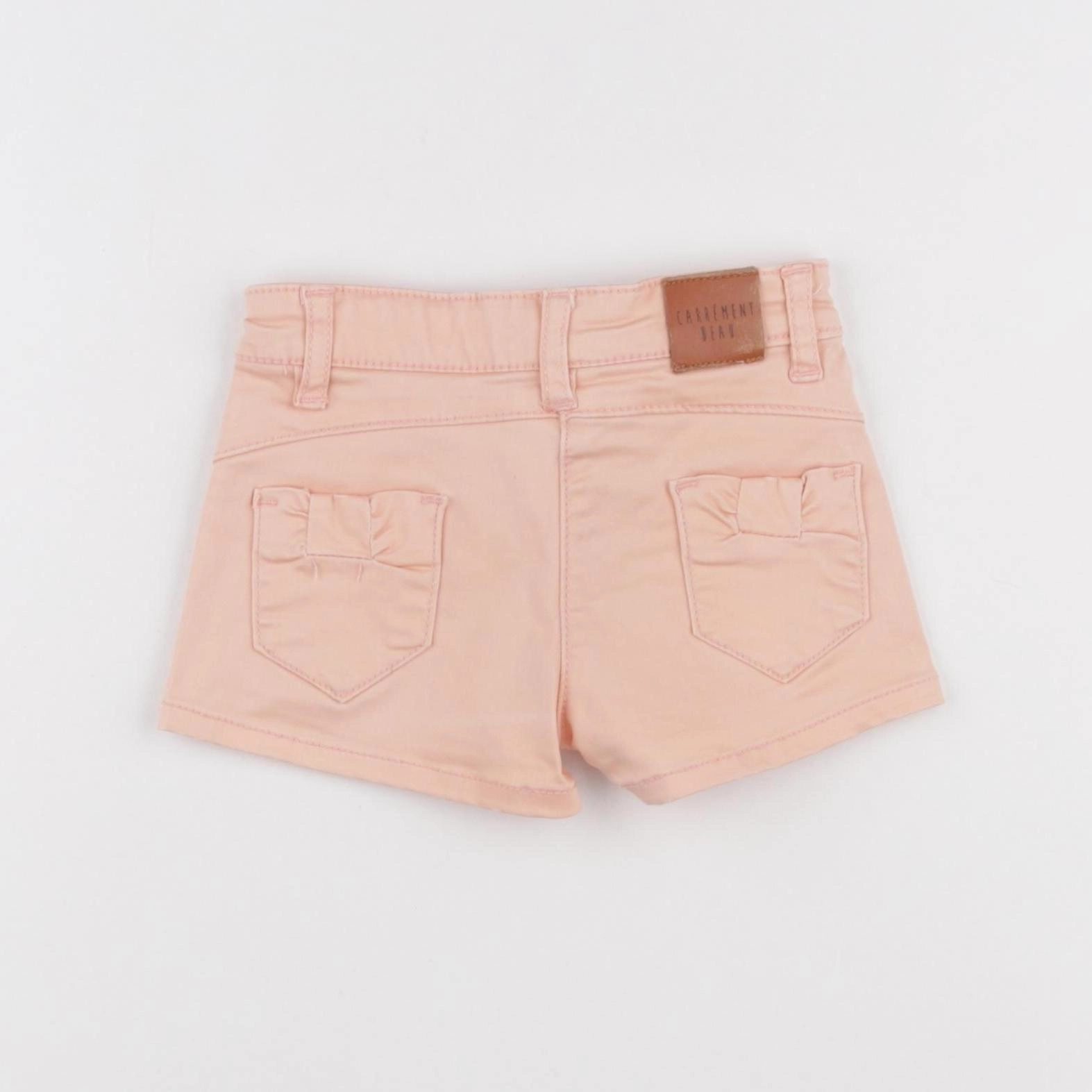 Carrément Beau - short orange - 2 ans