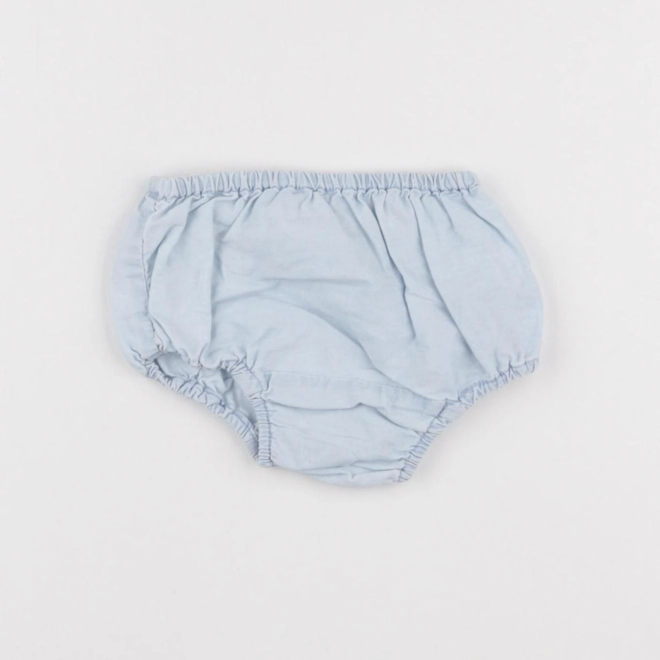 Zara - bloomer bleu - 3/6 mois