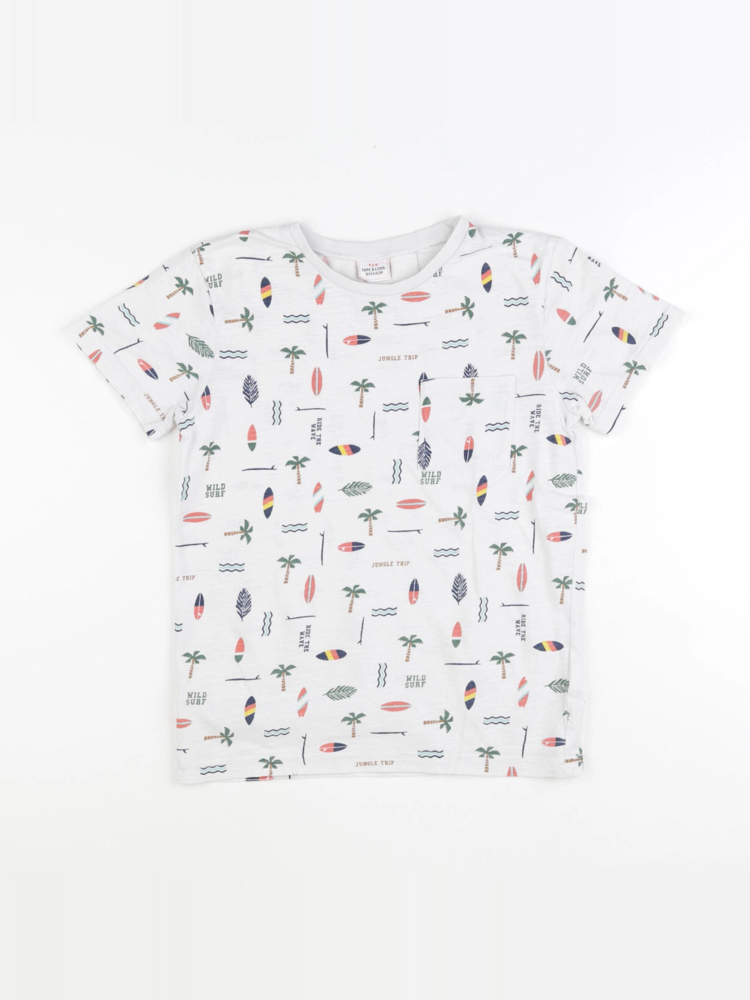 Tape à l'oeil - tee-shirt blanc - 10 ans