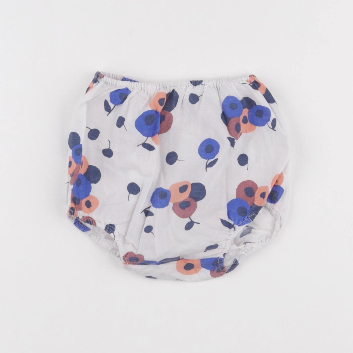 Bonton - bloomer blanc, bleu - 6 mois