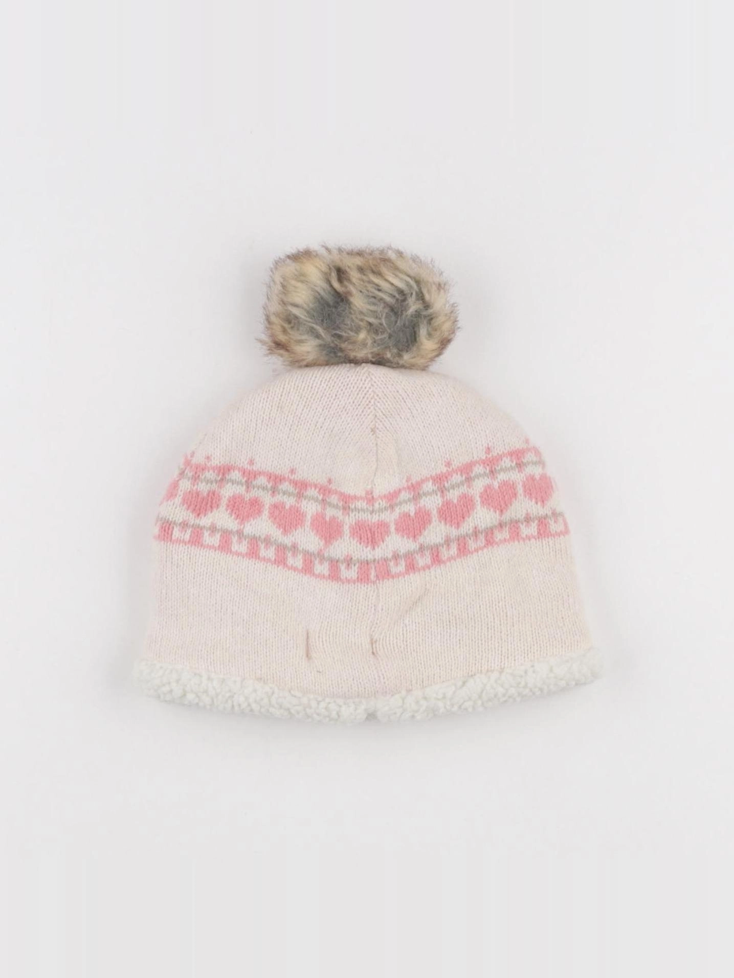 Vertbaudet - bonnet rose - 2/3 ans