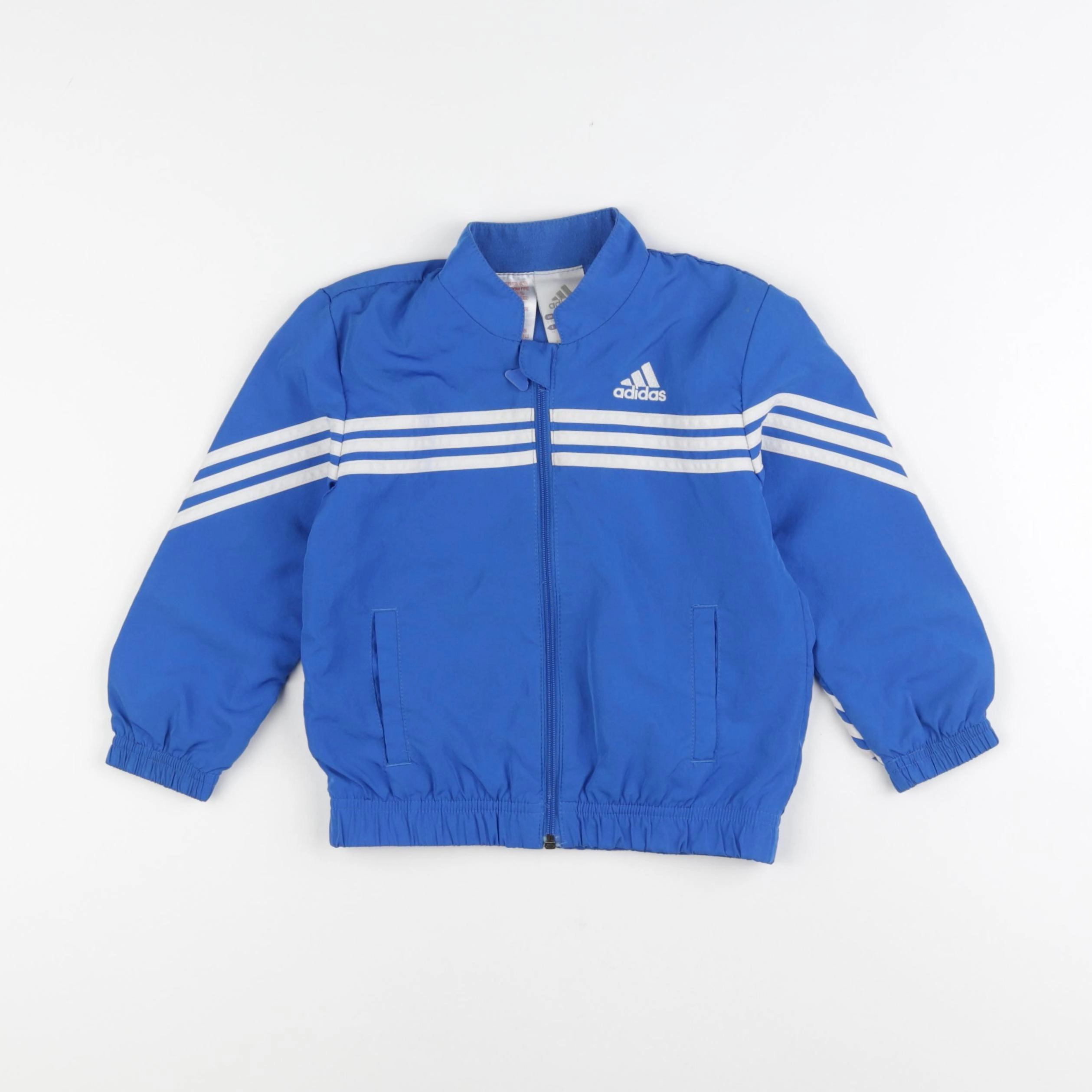 Adidas - sweat bleu - 3 ans