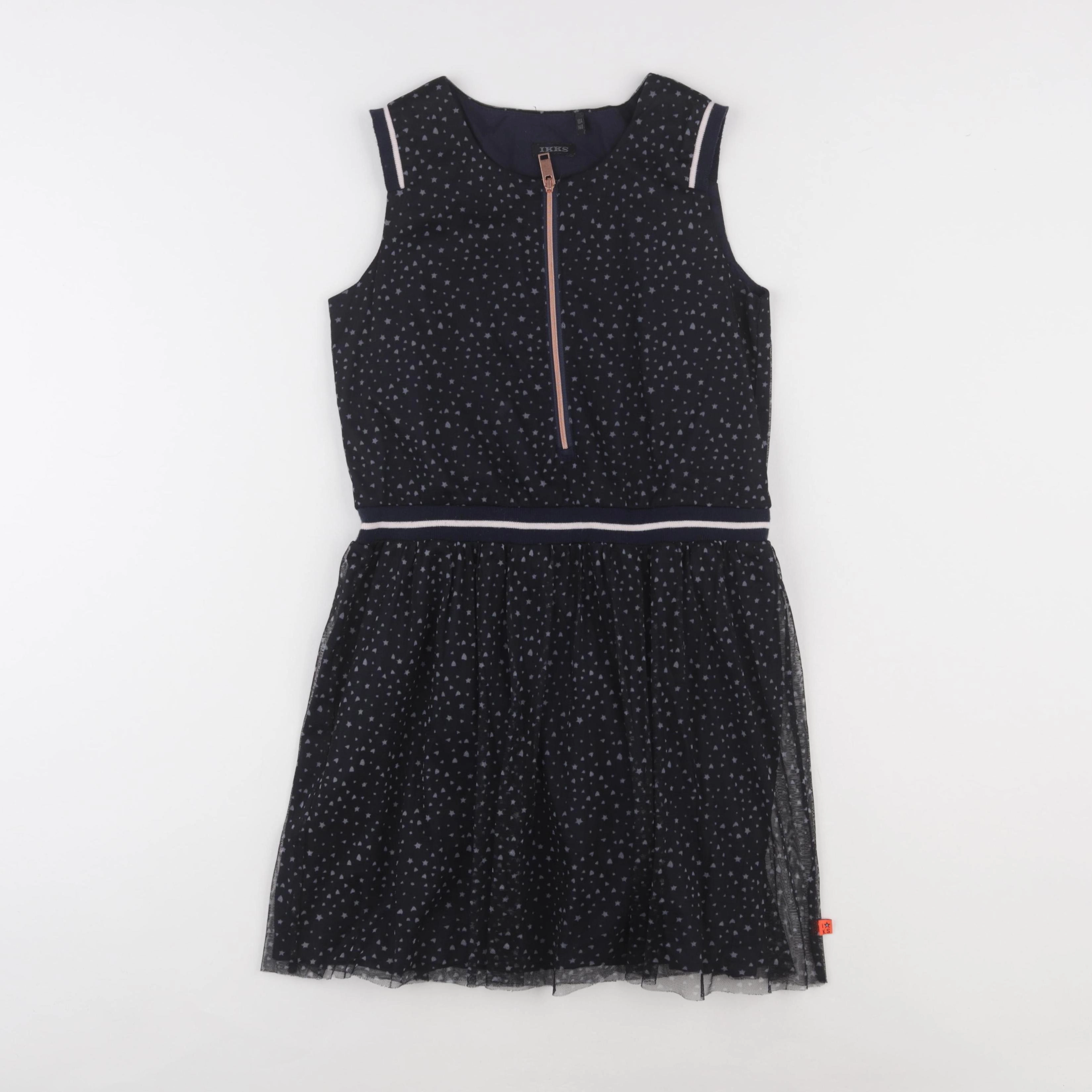 IKKS - robe noir - 10 ans