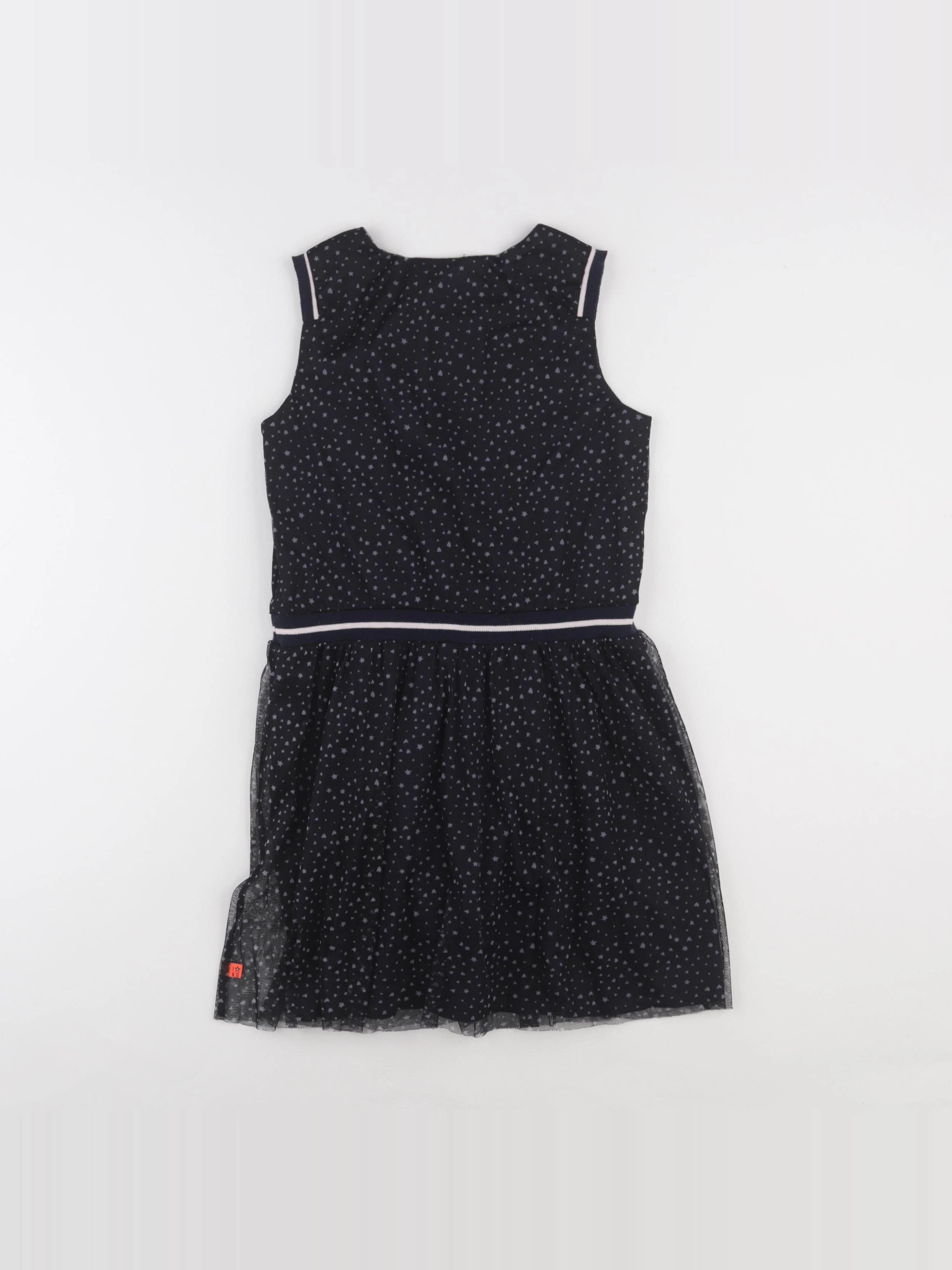 IKKS - robe noir - 10 ans