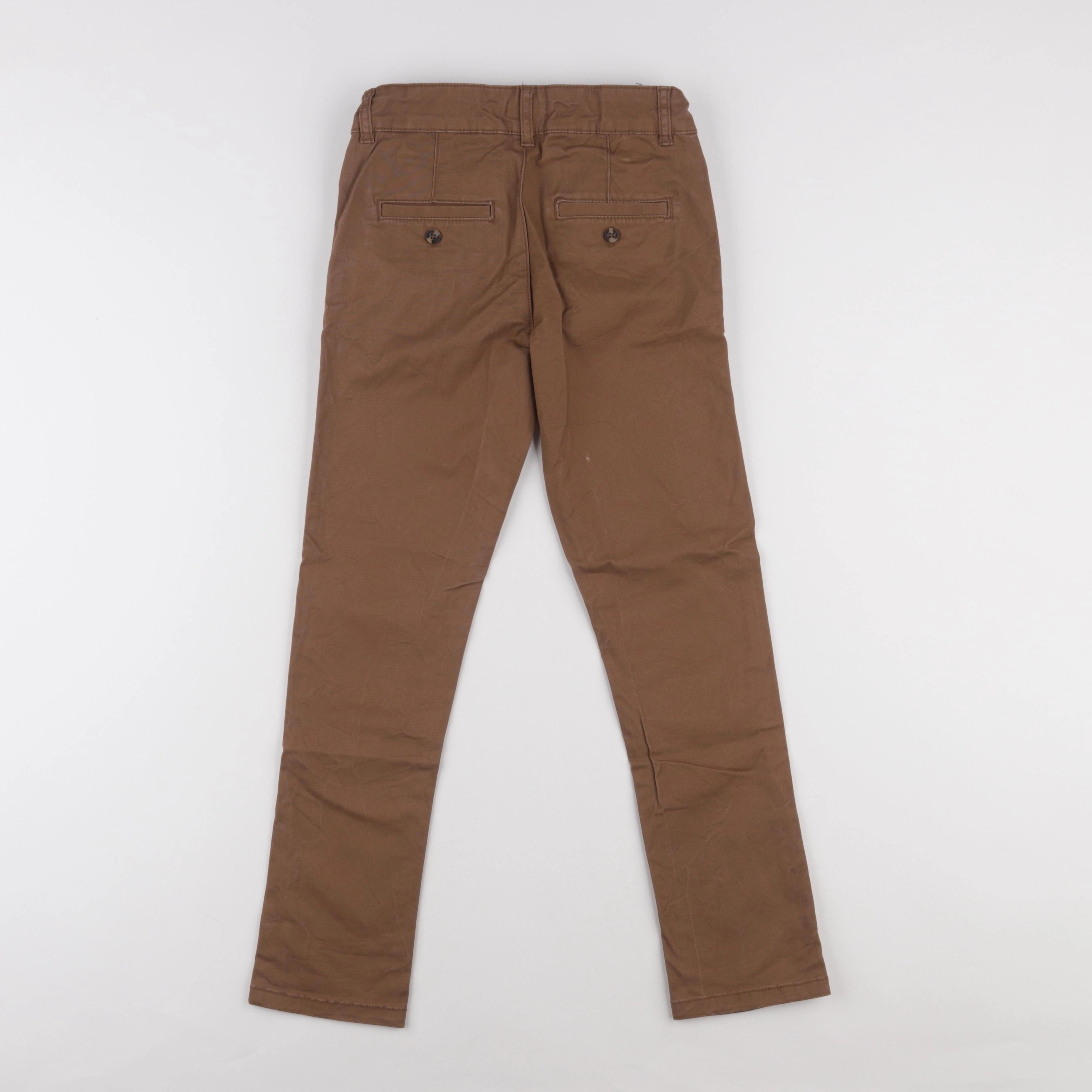 Vertbaudet - pantalon marron - 9 ans