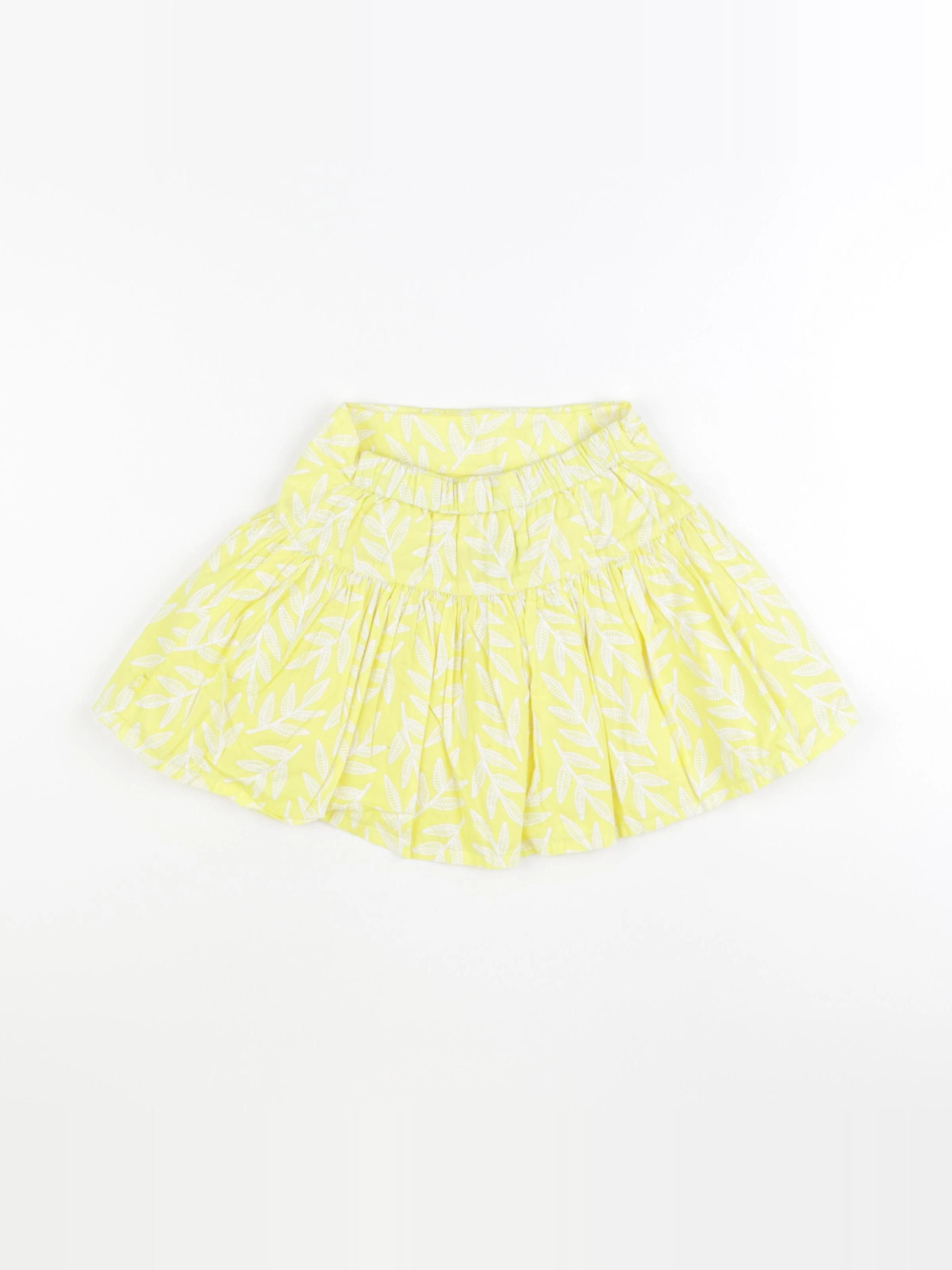Okaidi - jupe jaune - 4 ans