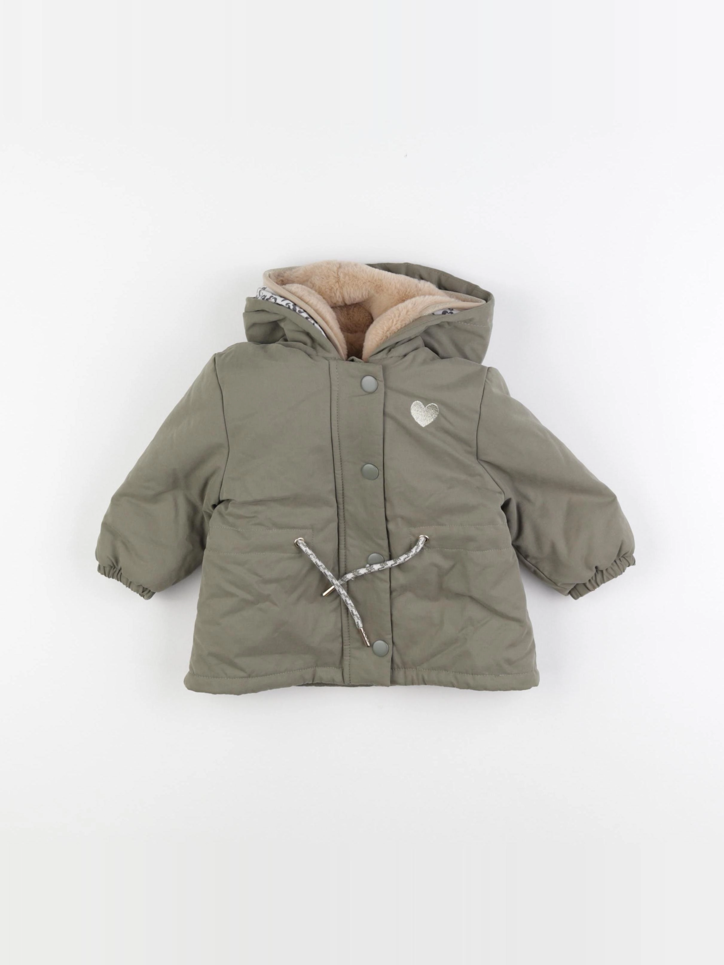 Tape à l'oeil - parka vert - 9 mois