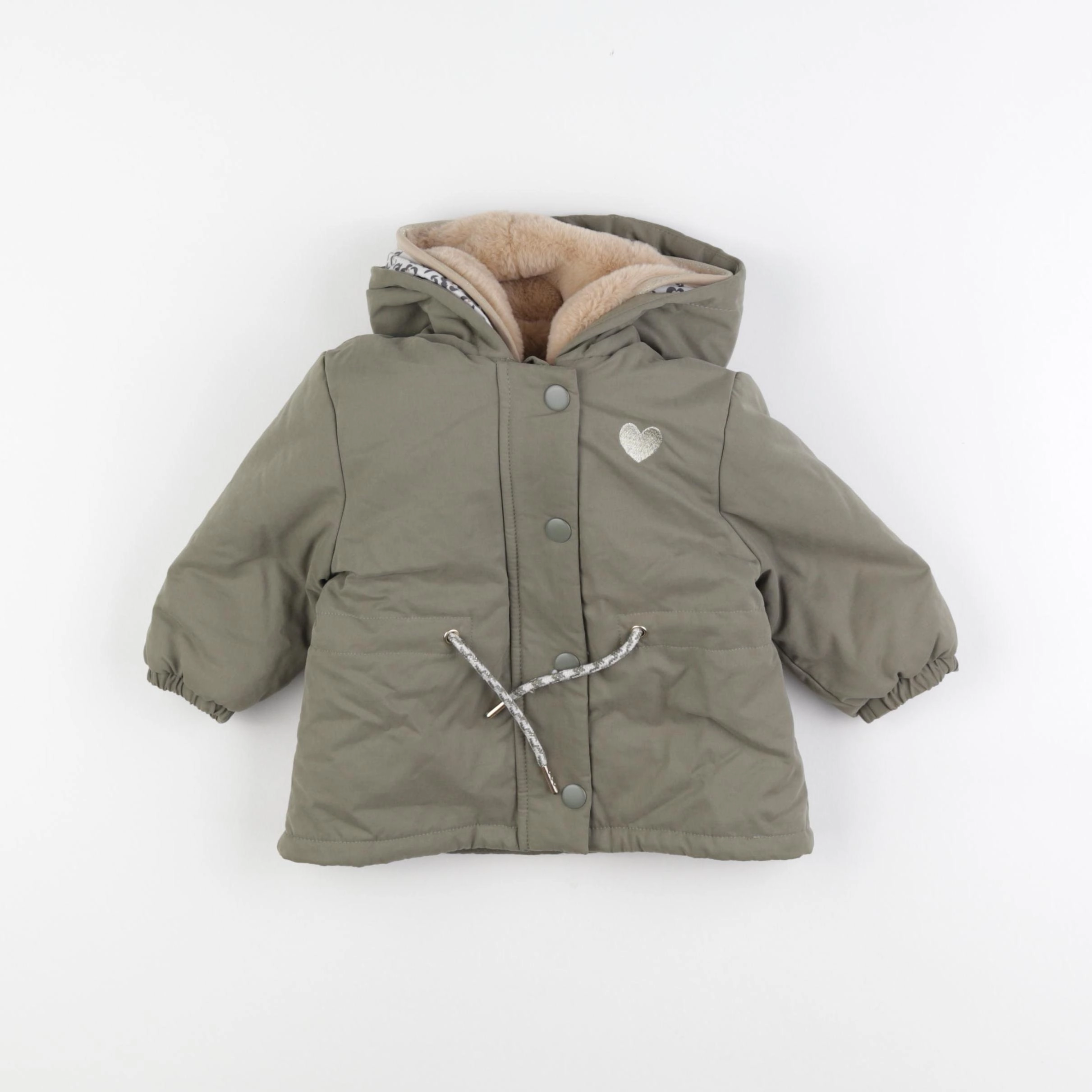 Tape à l'oeil - parka vert - 9 mois