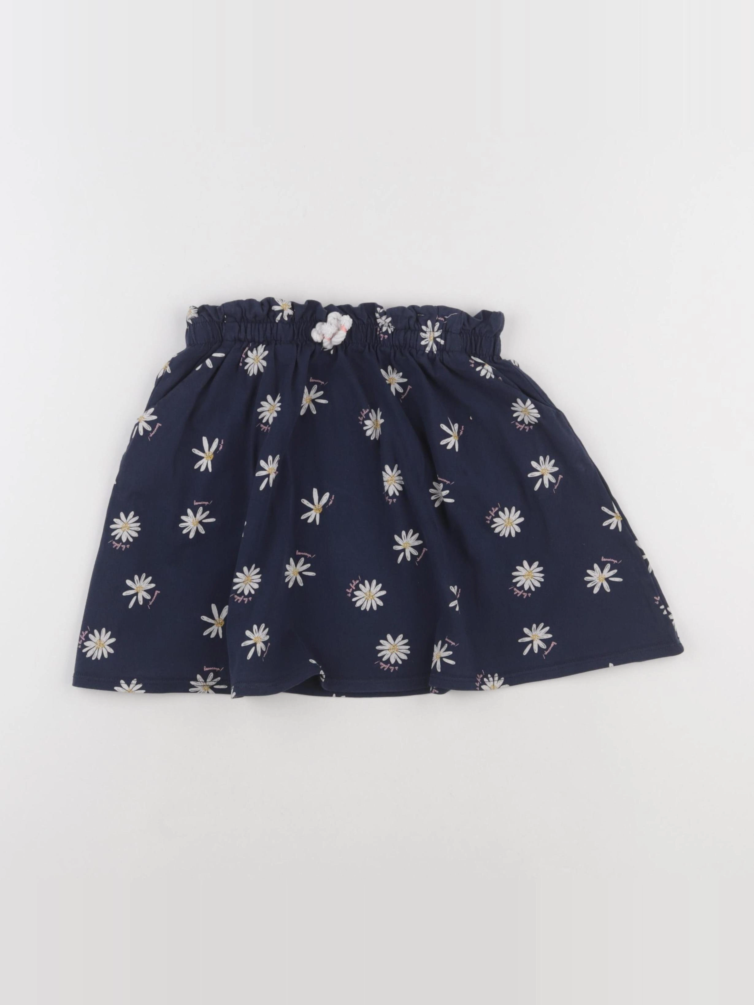 Vertbaudet - jupe bleu - 8 ans