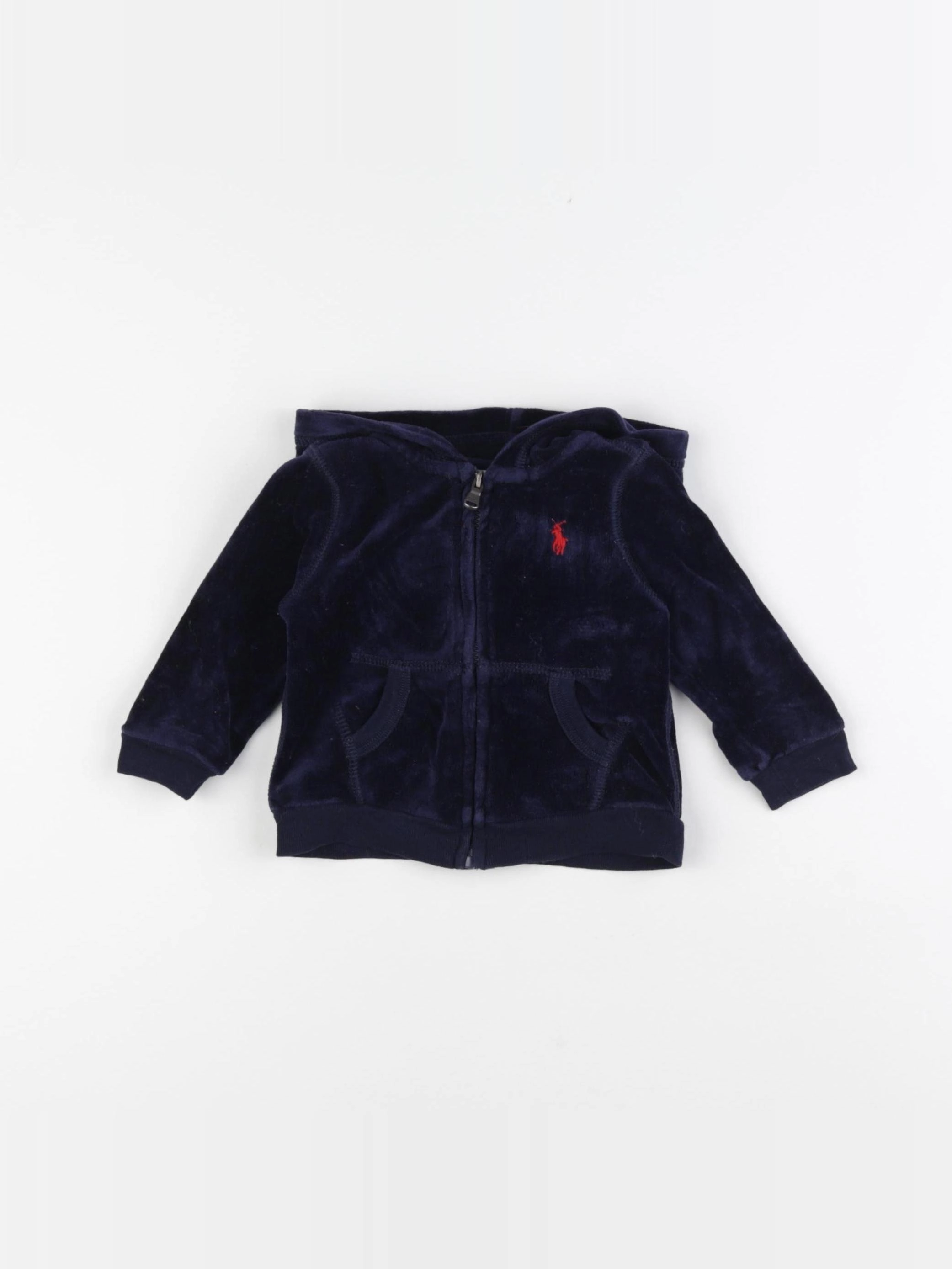 Ralph Lauren - sweat bleu - 6 mois