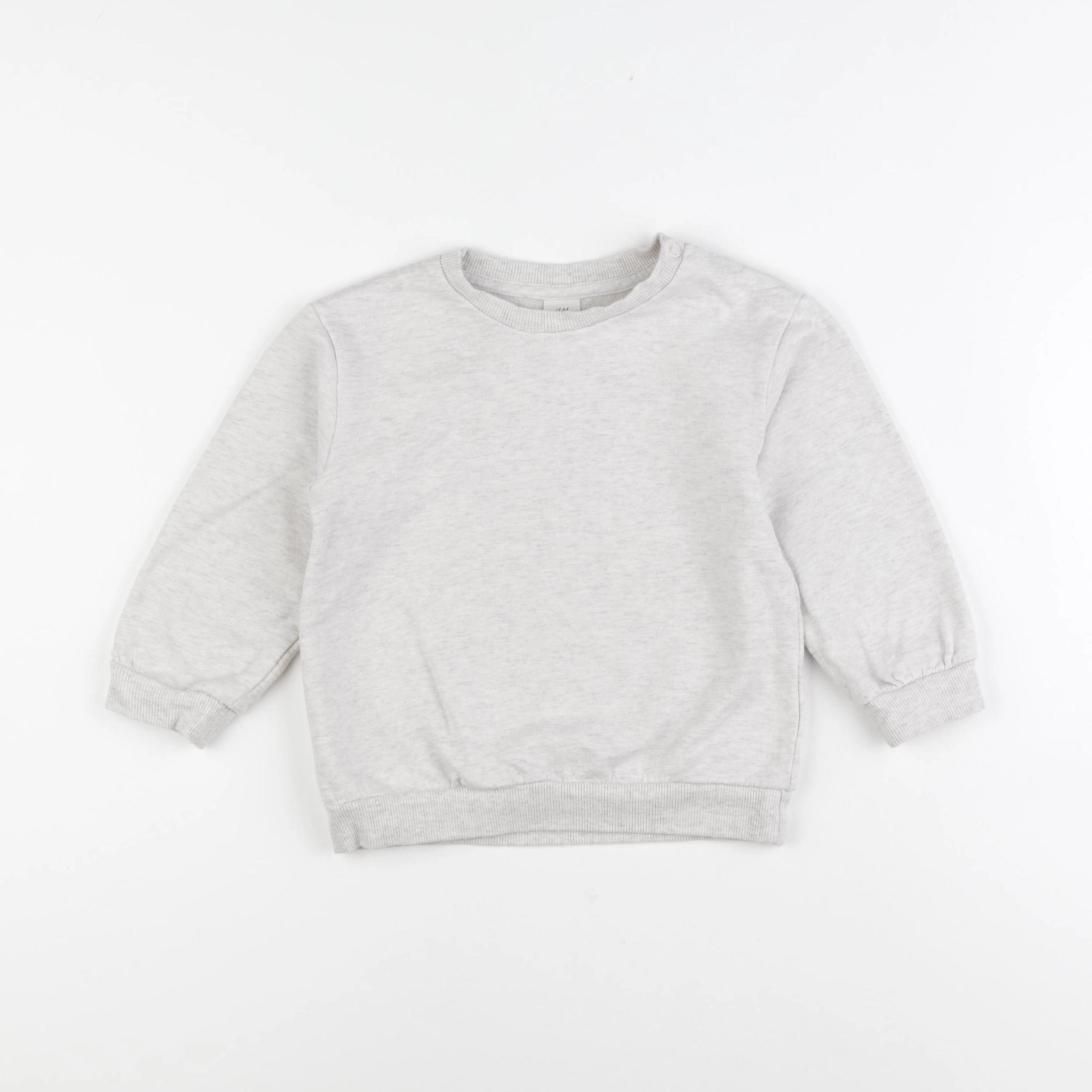 H&M - sweat beige - 18/24 mois