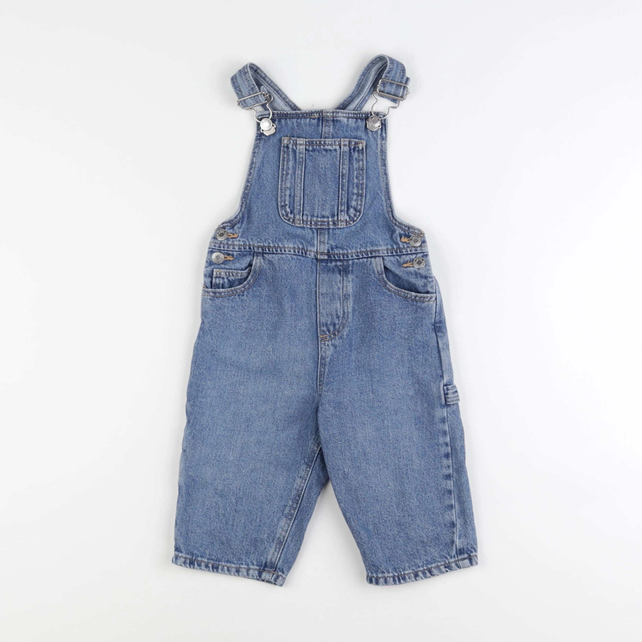 Zara - salopette bleu - 18 mois