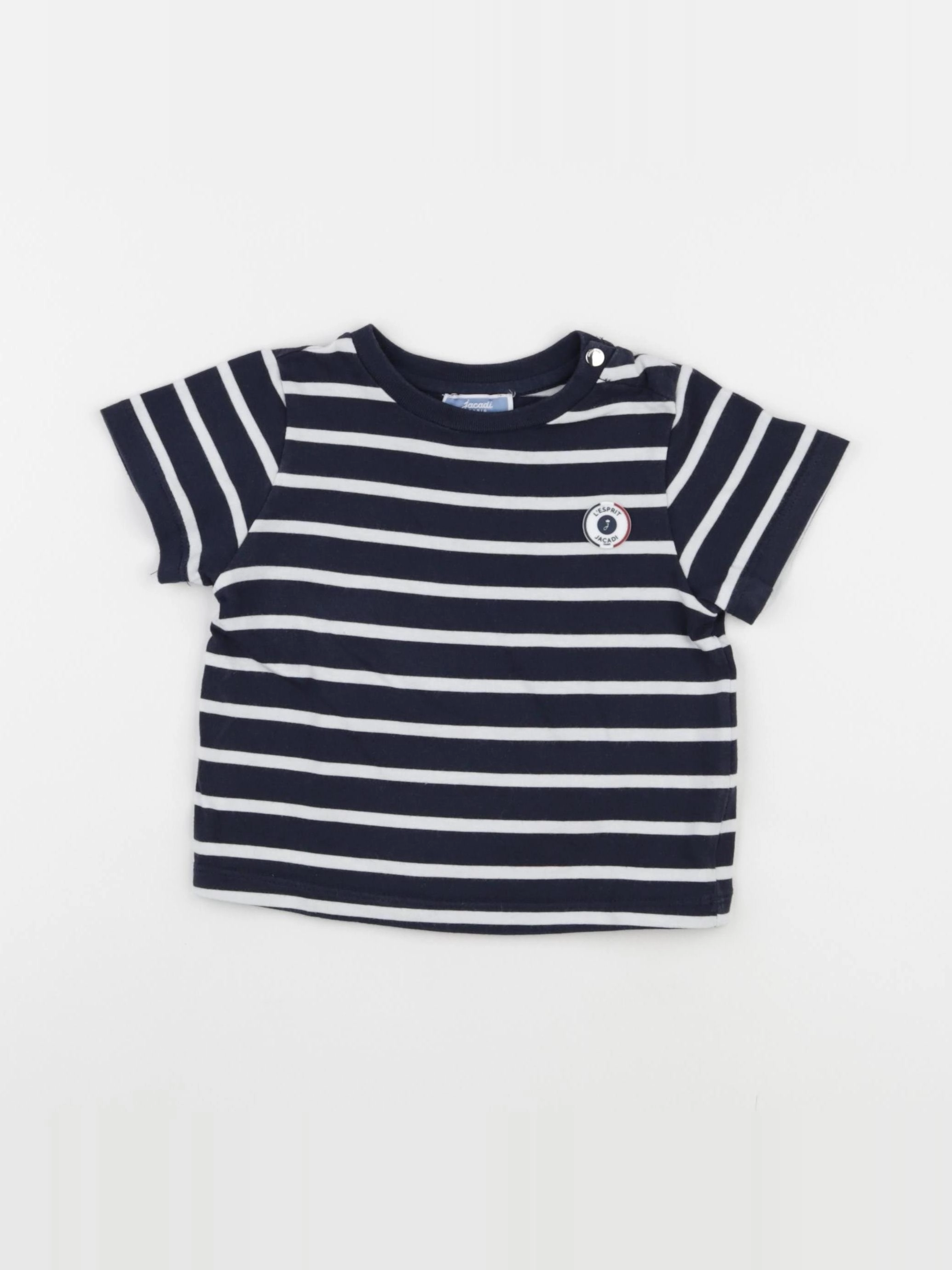 Jacadi - tee-shirt bleu - 24 mois