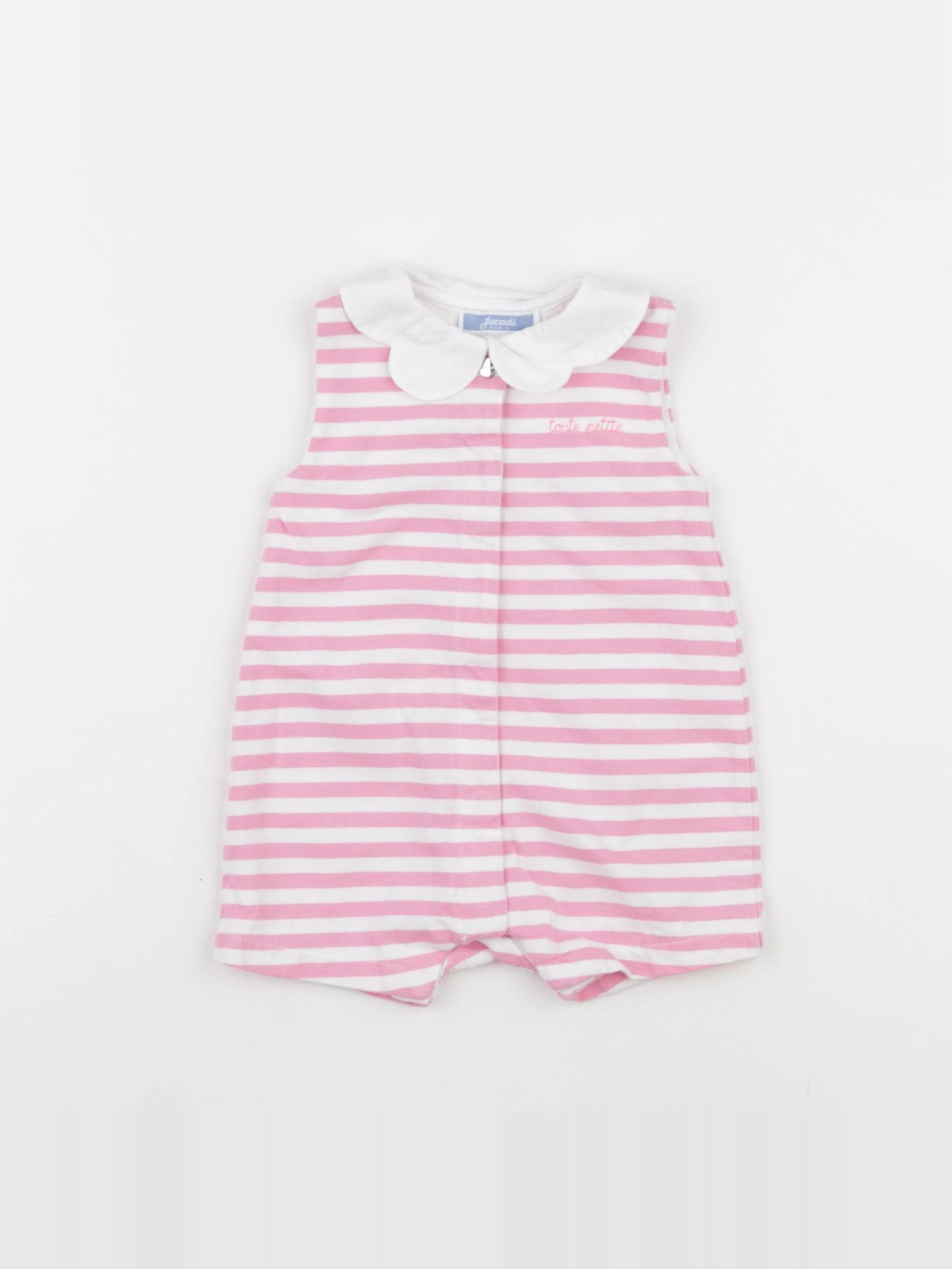 Jacadi - combinaison rose - 3 mois