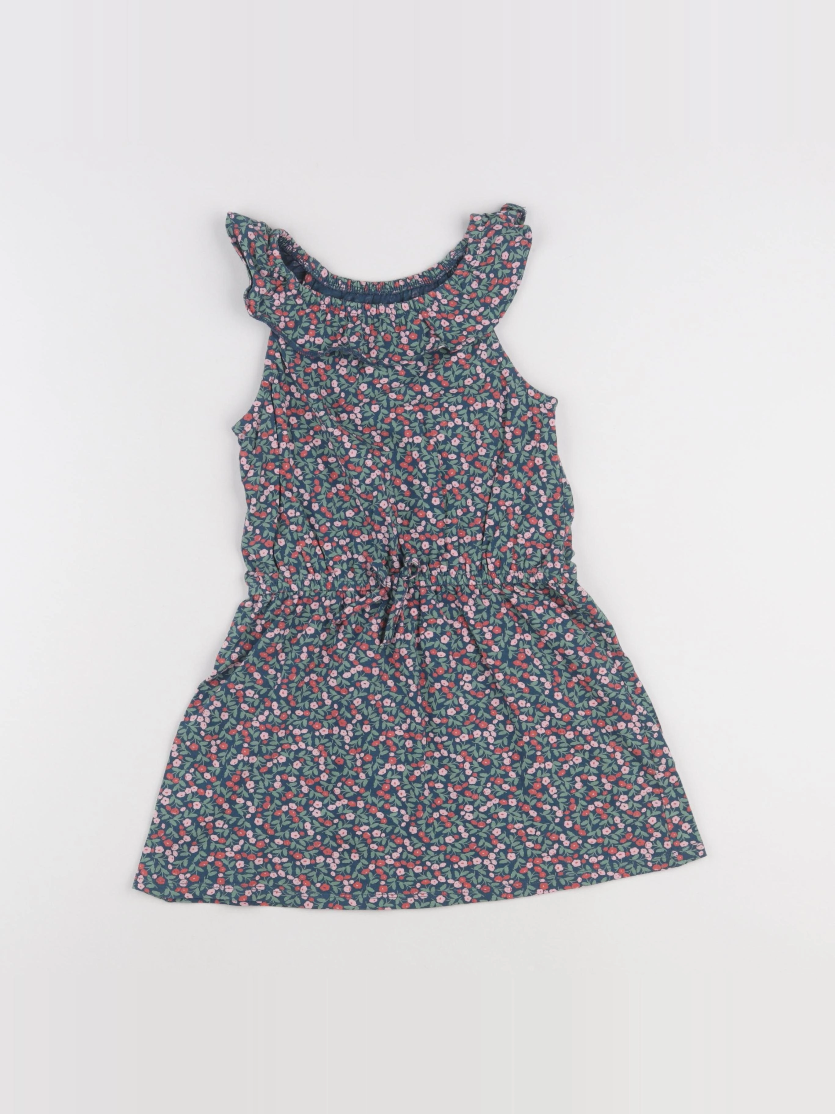Vertbaudet - robe multicolore - 6 ans