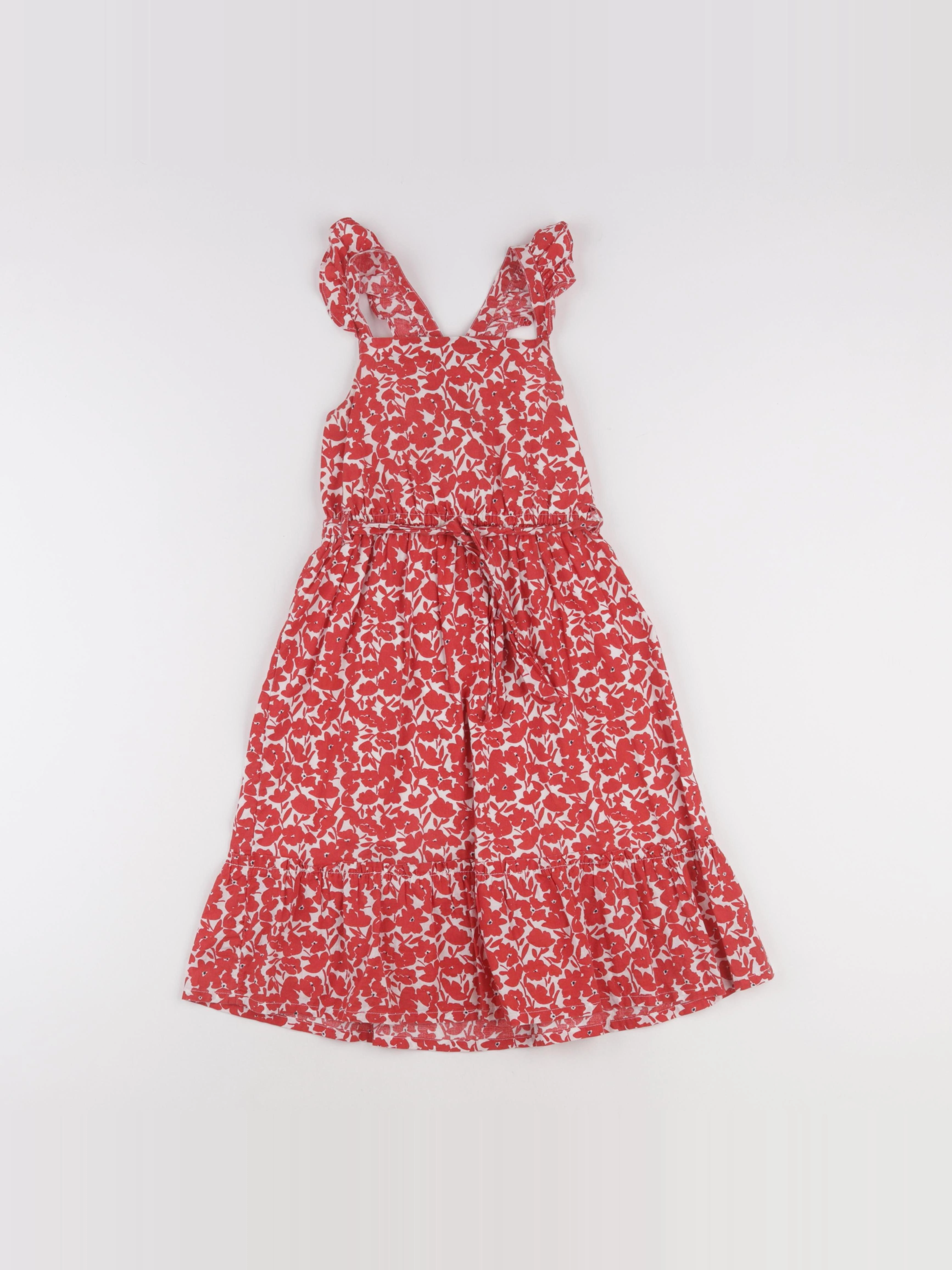 Vertbaudet - robe rouge - 5 ans