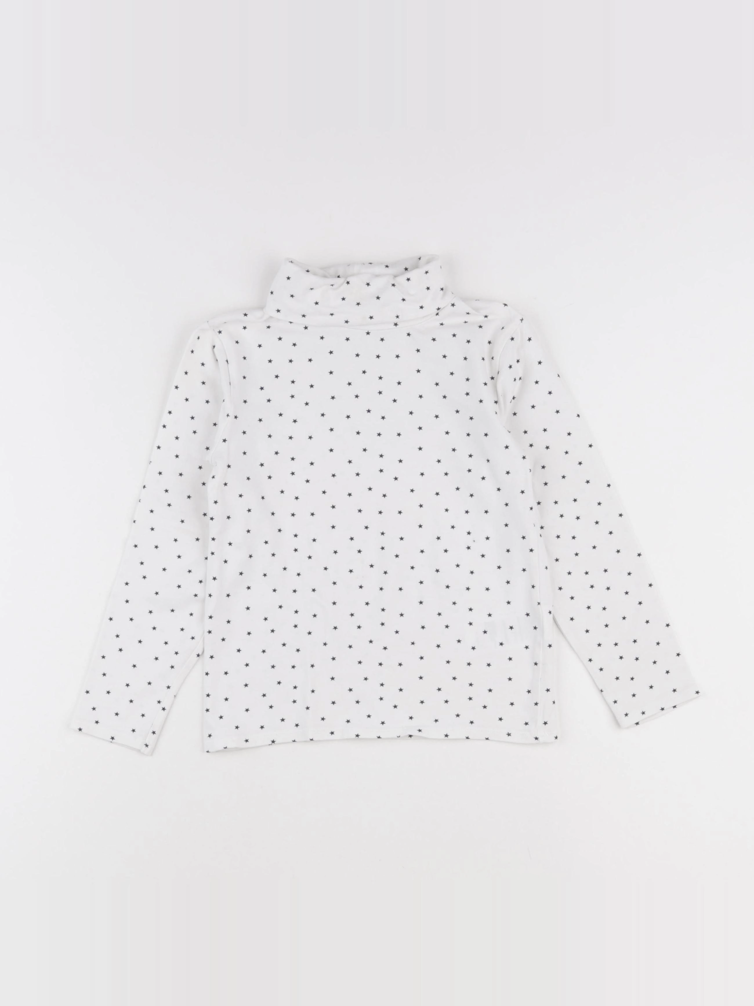 Vertbaudet - pull blanc - 6 ans