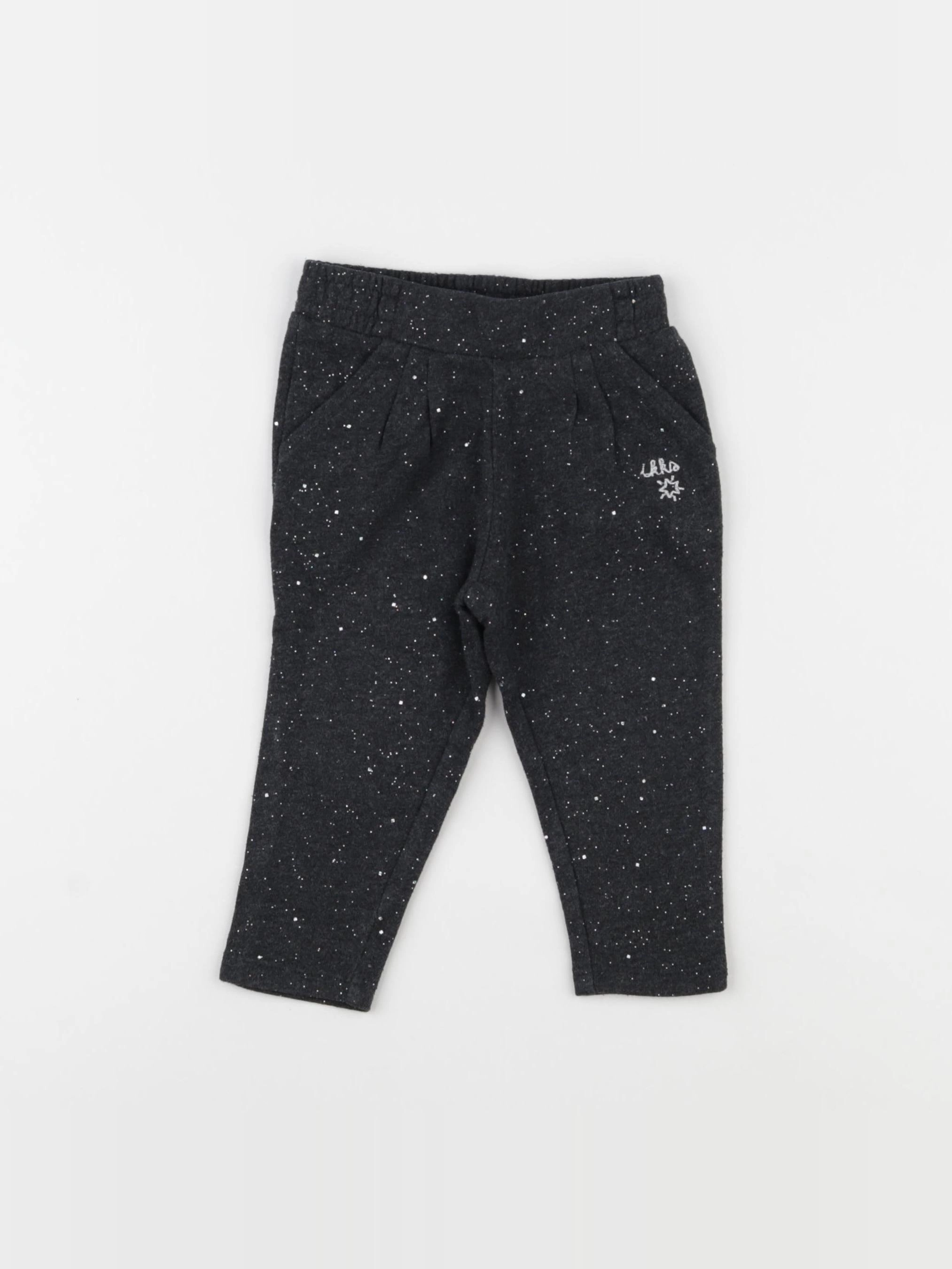 IKKS - pantalon noir - 6 mois