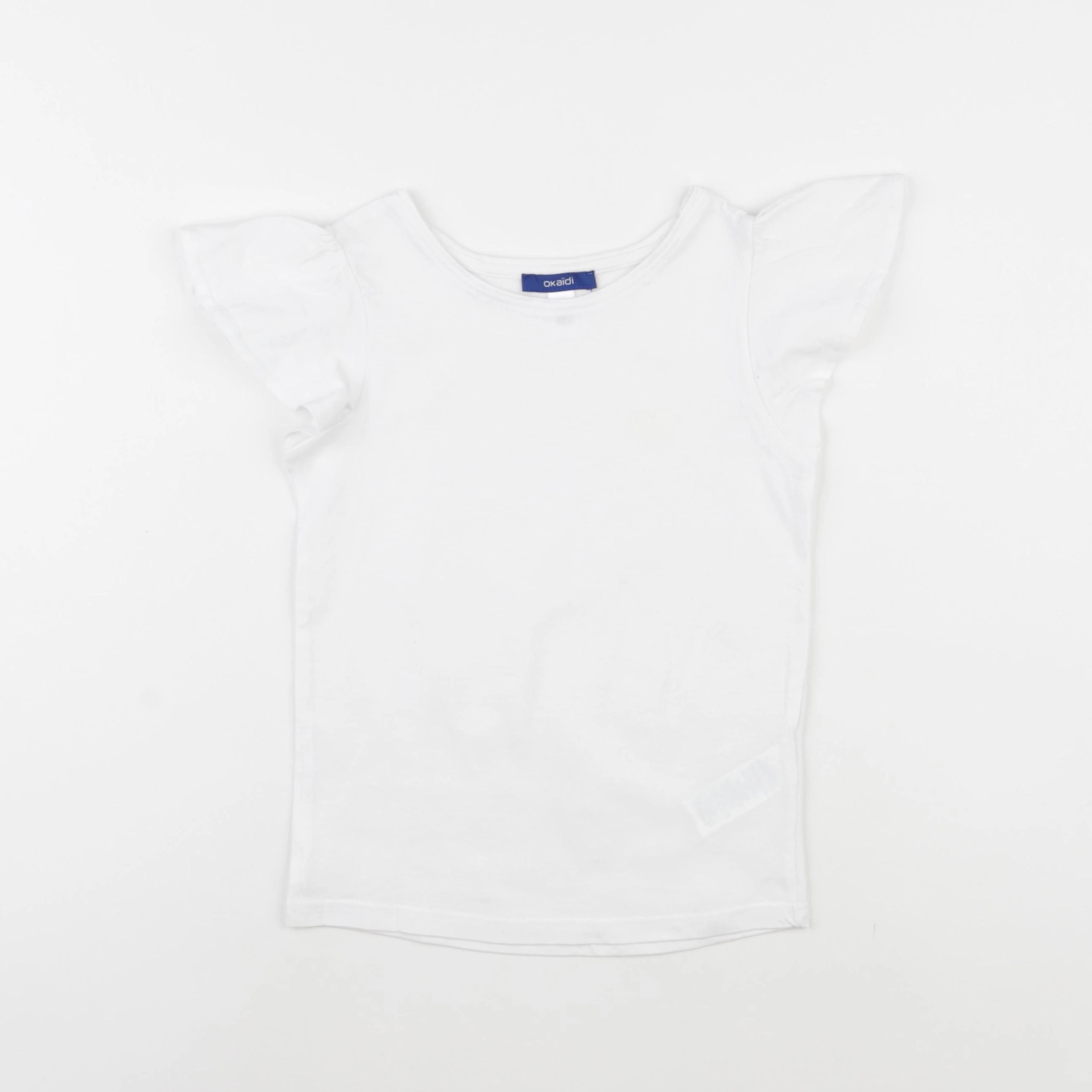 Okaidi - tee-shirt blanc - 6 ans