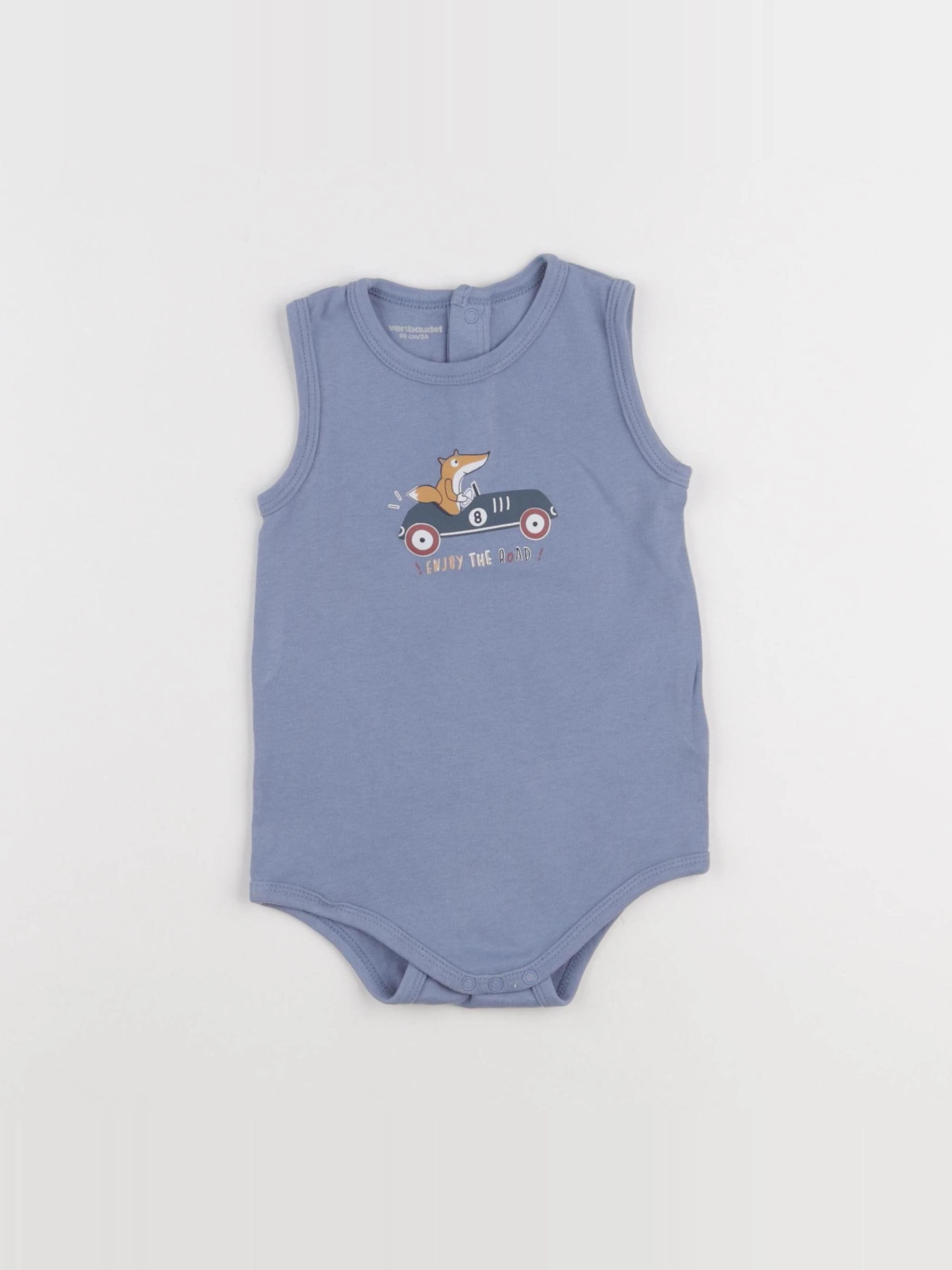 Vertbaudet - body bleu - 2 ans