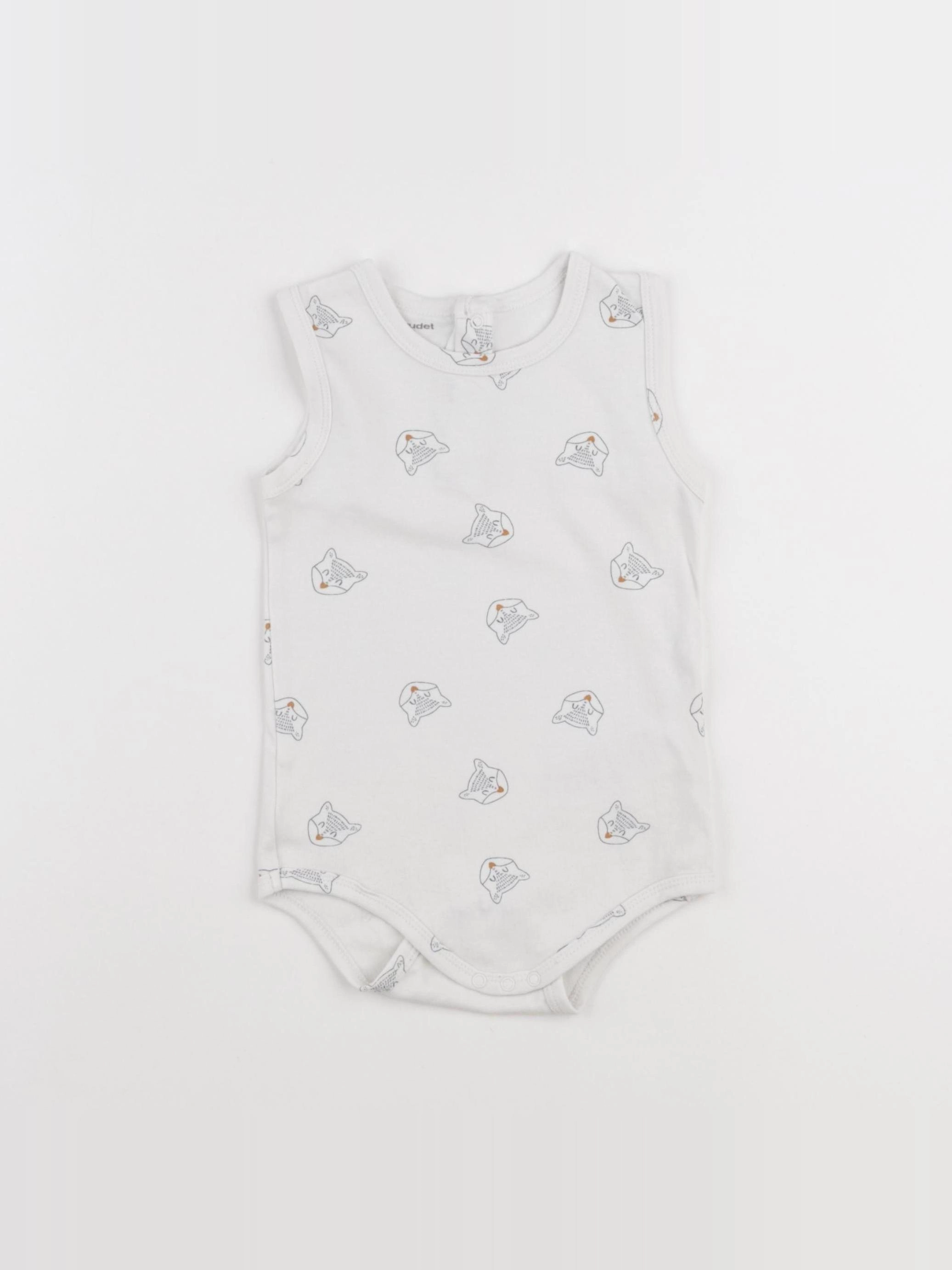 Vertbaudet - body blanc - 2 ans