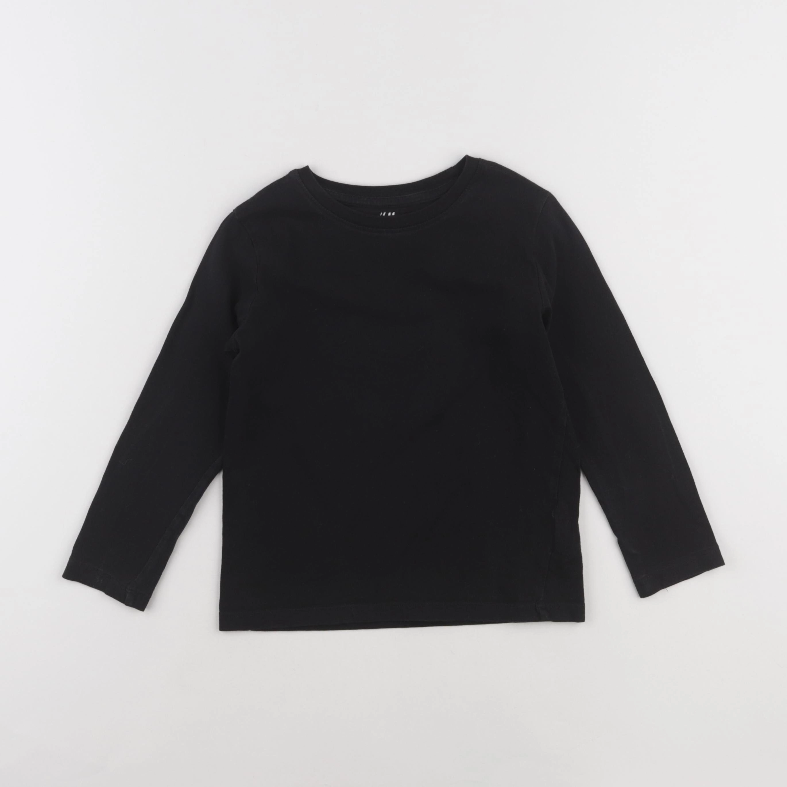 H&M - tee-shirt noir - 4/6 ans