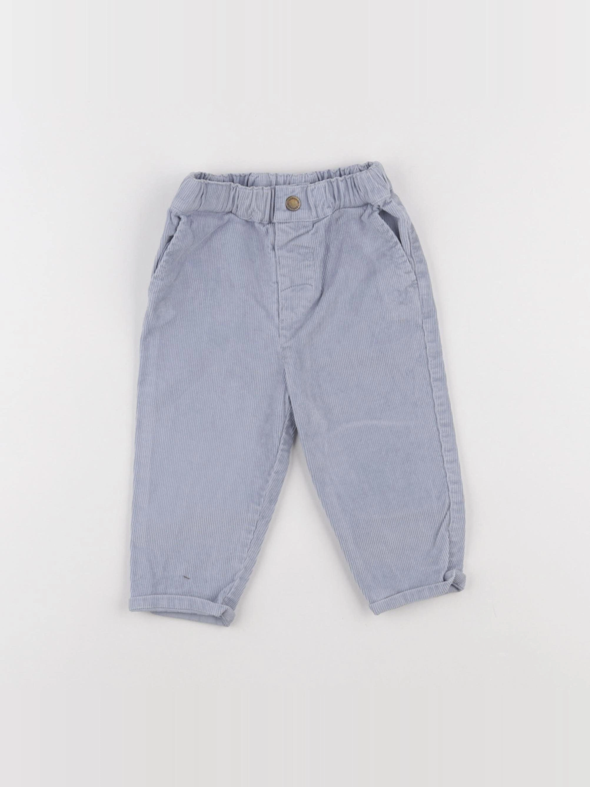 Cyrillus - pantalon gris - 12 mois